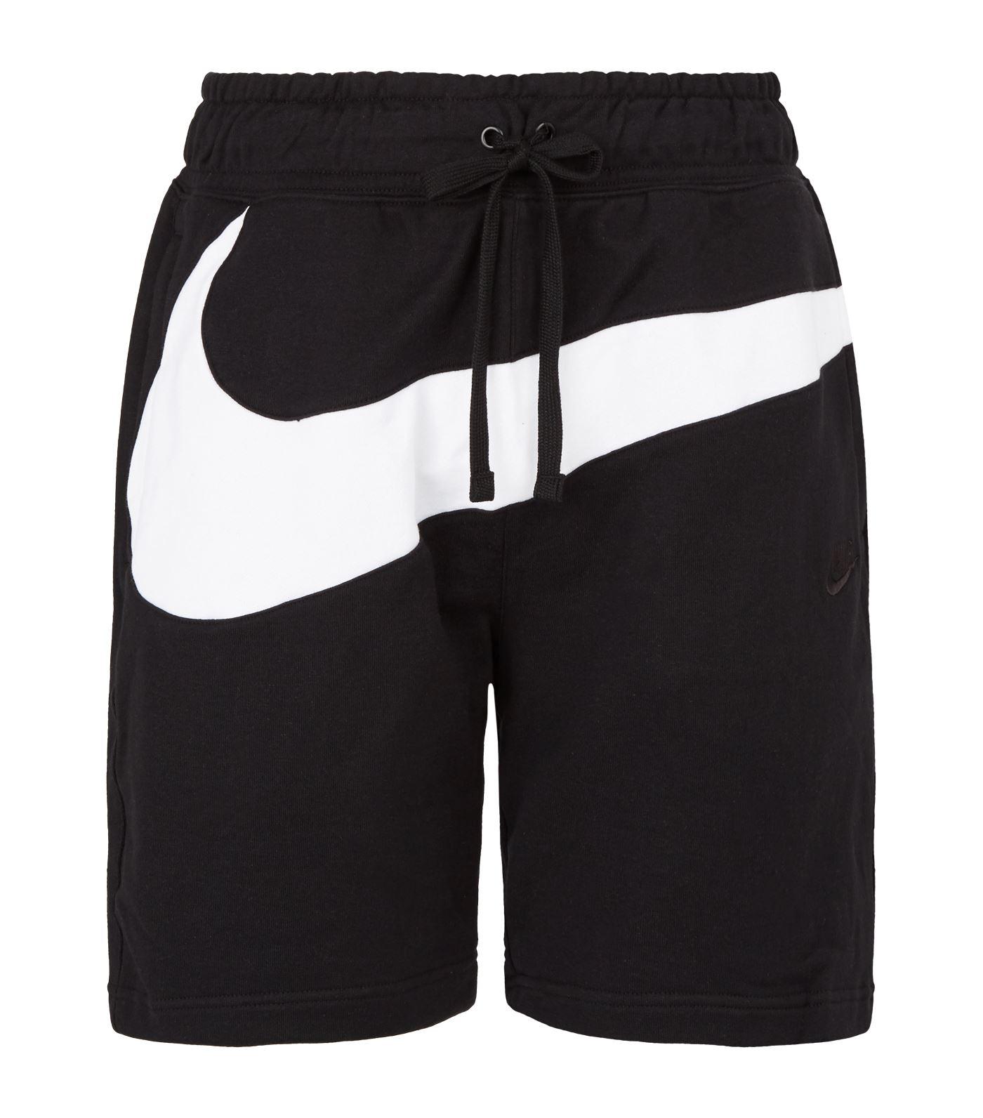Nike Cotton Swoosh Sweat Shorts in Black for Men | Lyst
