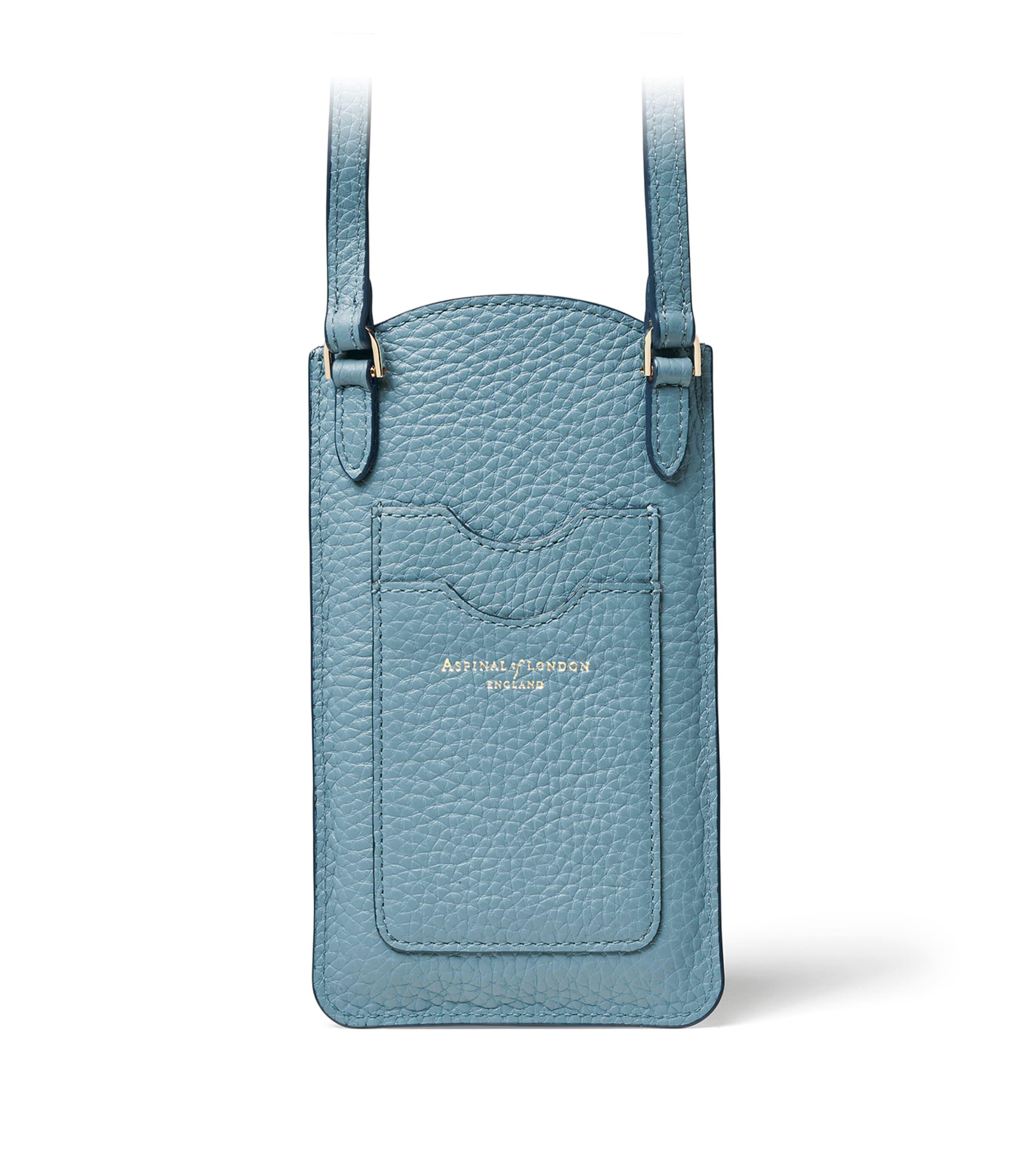 Aspinal of London Leather London Phone Case in Blue | Lyst UK Aspinal of London Leather London Phone Case in Blue | Lyst UK