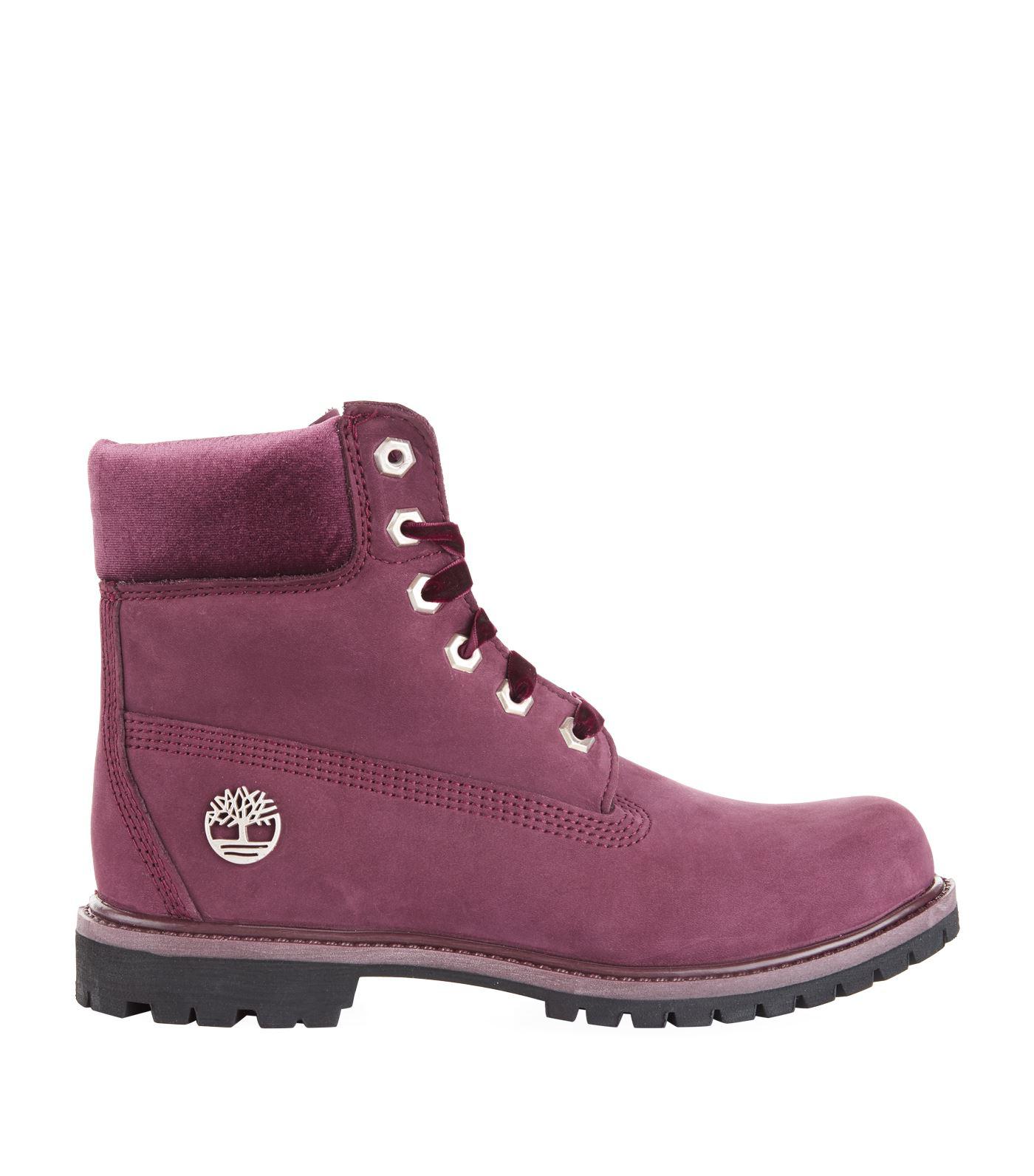 red velvet timberlands