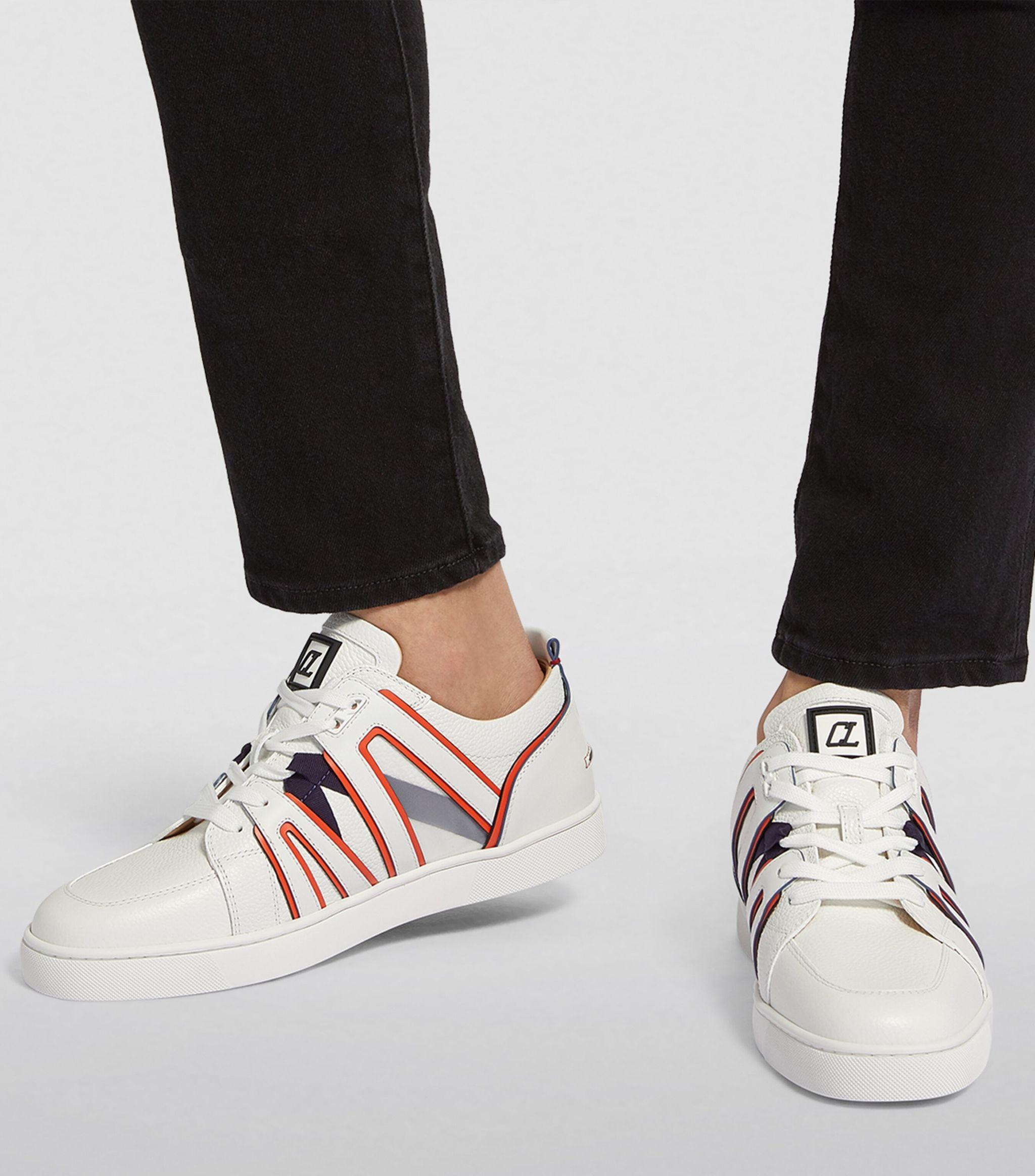 Christian Louboutin Vida Viva Sneakers in White for Men | Lyst