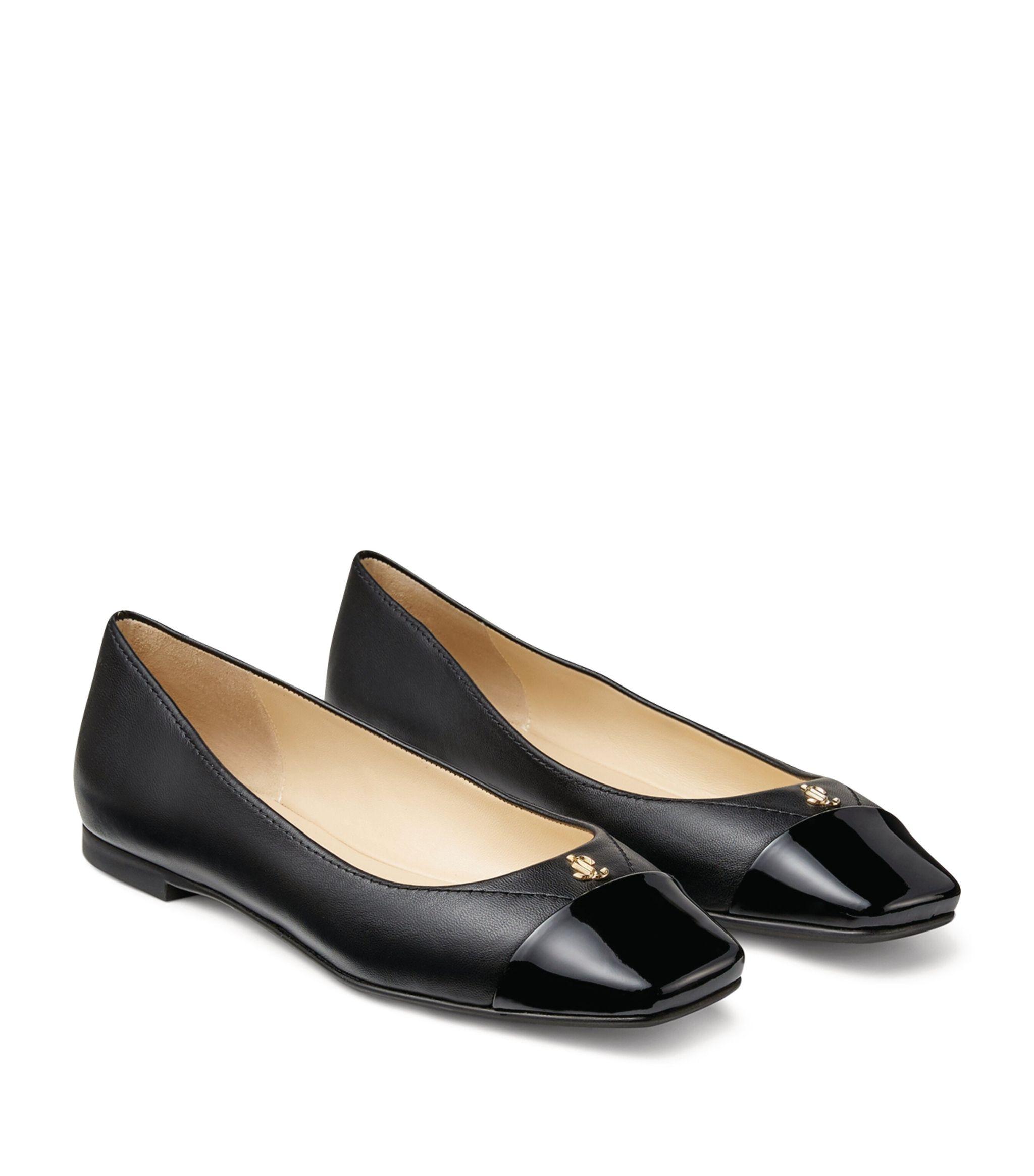 Jimmy Choo Gisela Ballet Flats in Black | Lyst