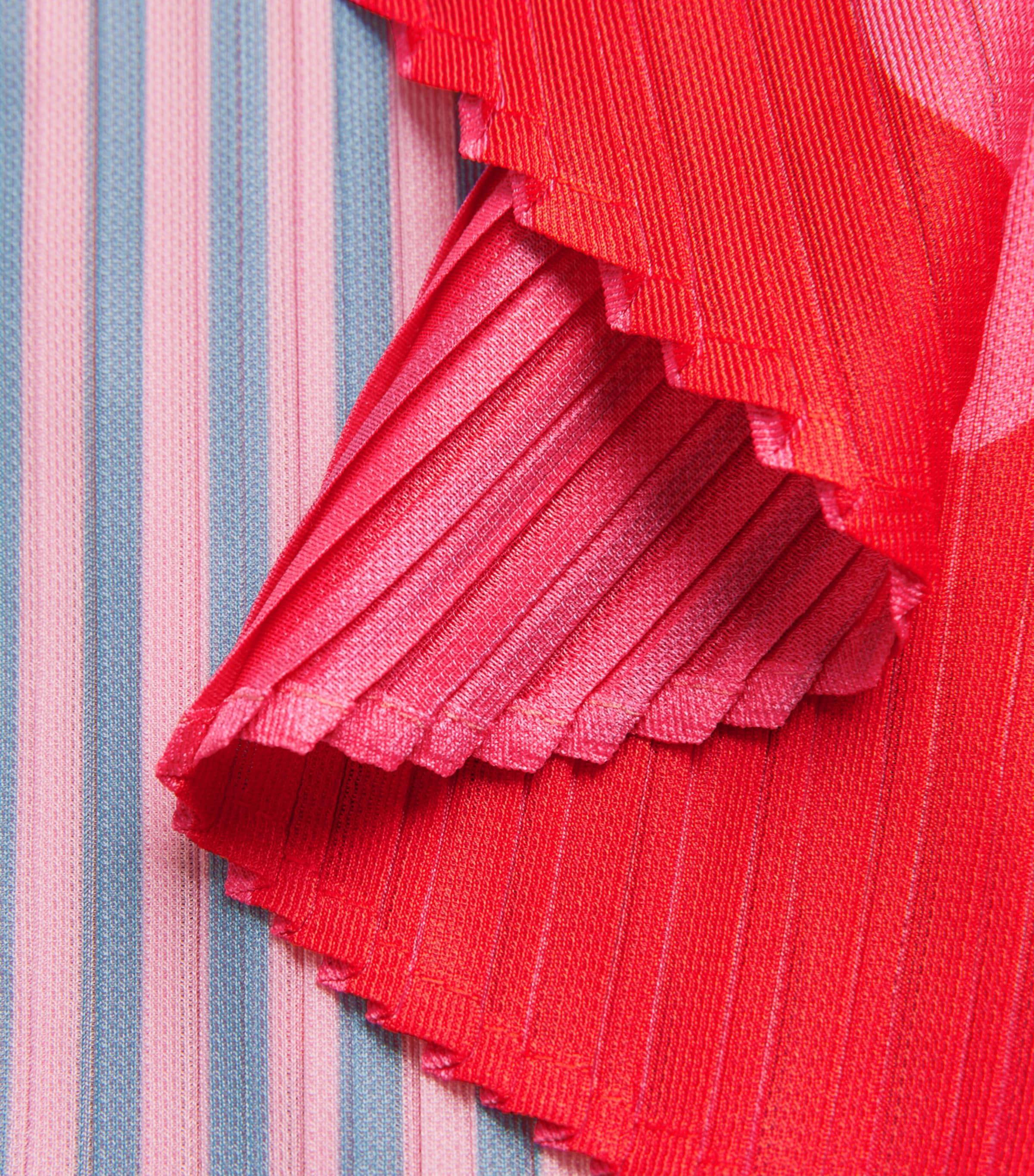 世界的に Pleats Please Issey Miyake Vege Mix 1 Top in Red | Lyst シャツ/ブラウス(半袖/袖なし)