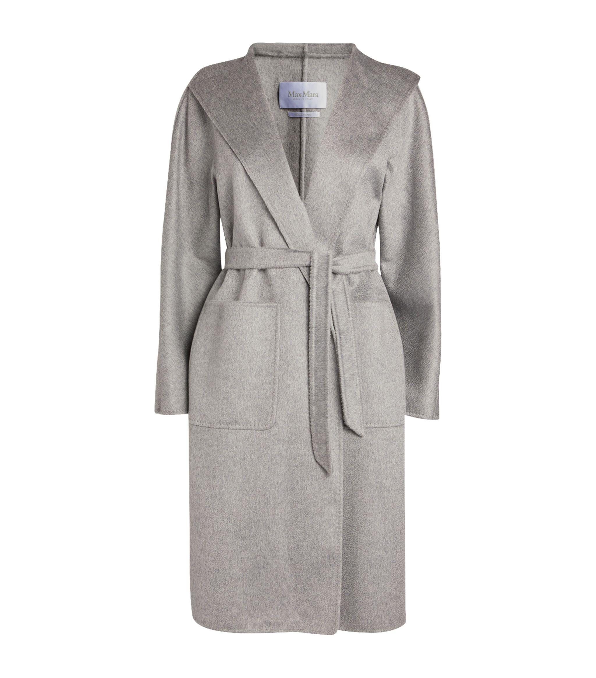 Max Mara Lilia Cashmere Coat in Gray - Lyst