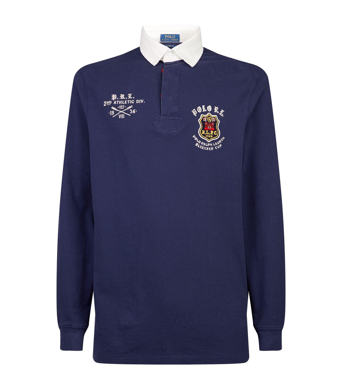polo ralph lauren crest rugby shirt