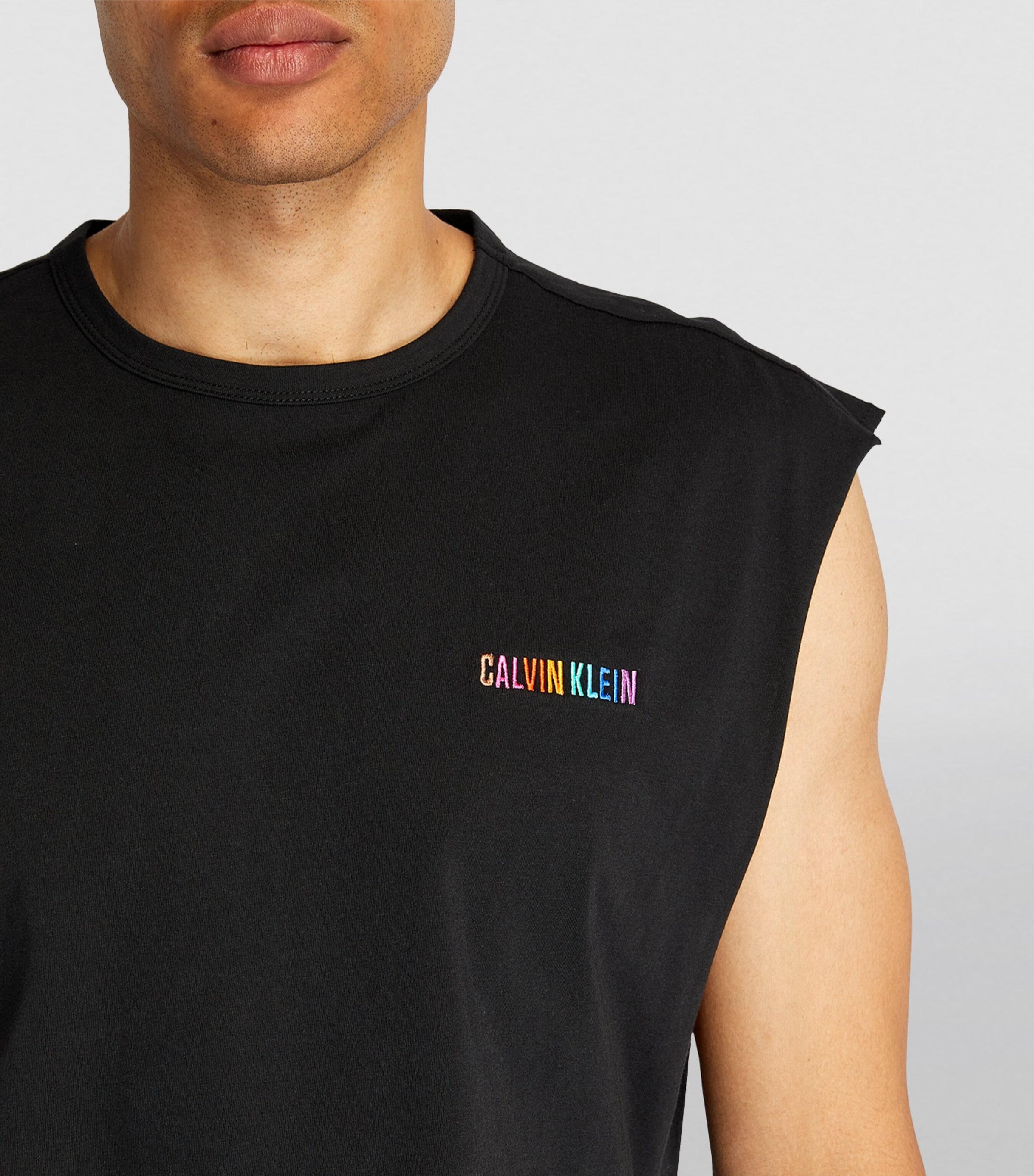 Calvin Klein Intense Power Pride Tank Top in Black for Men Lyst