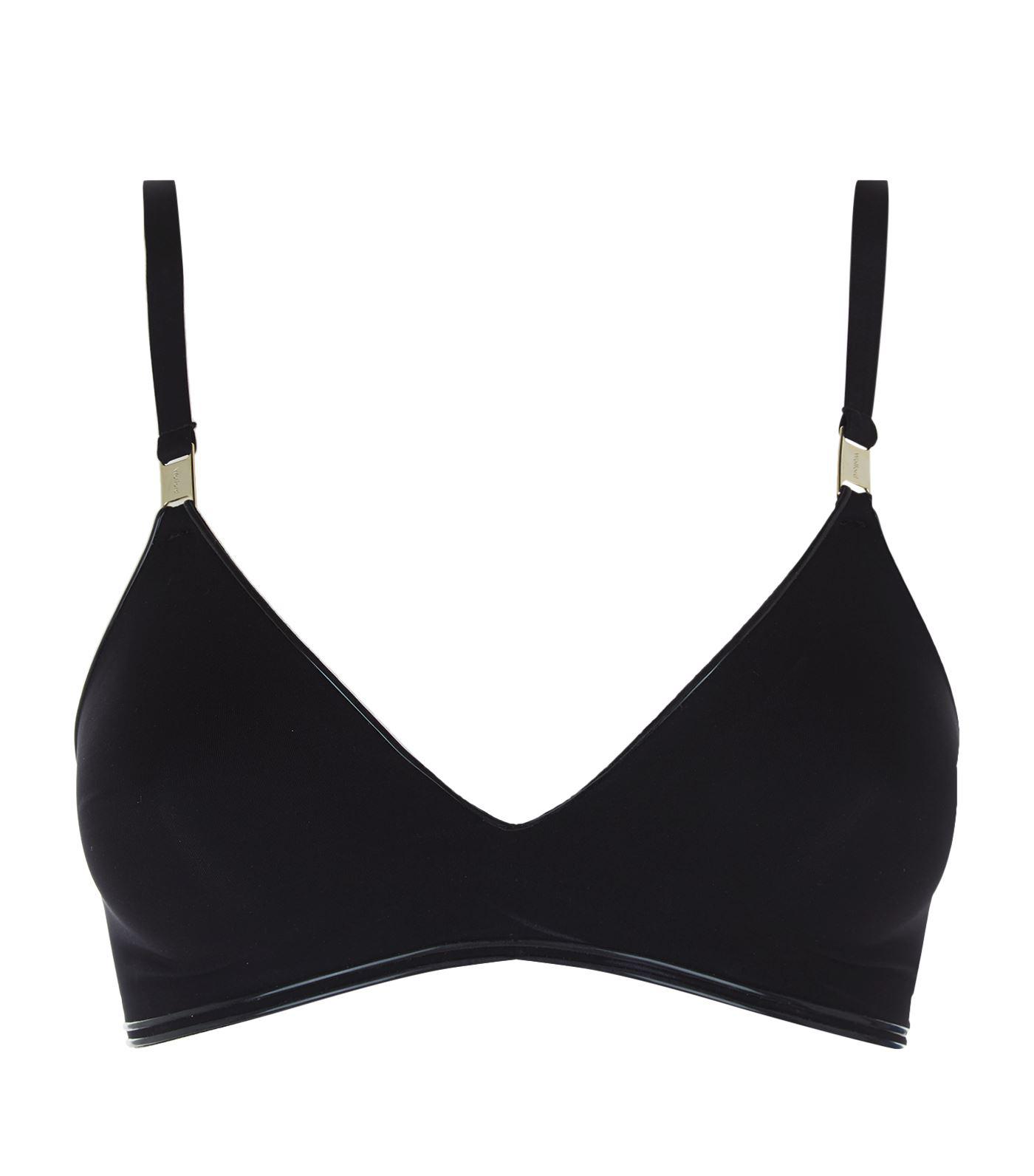 Wolford Synthetic Bralette Bikini Top in Black - Lyst