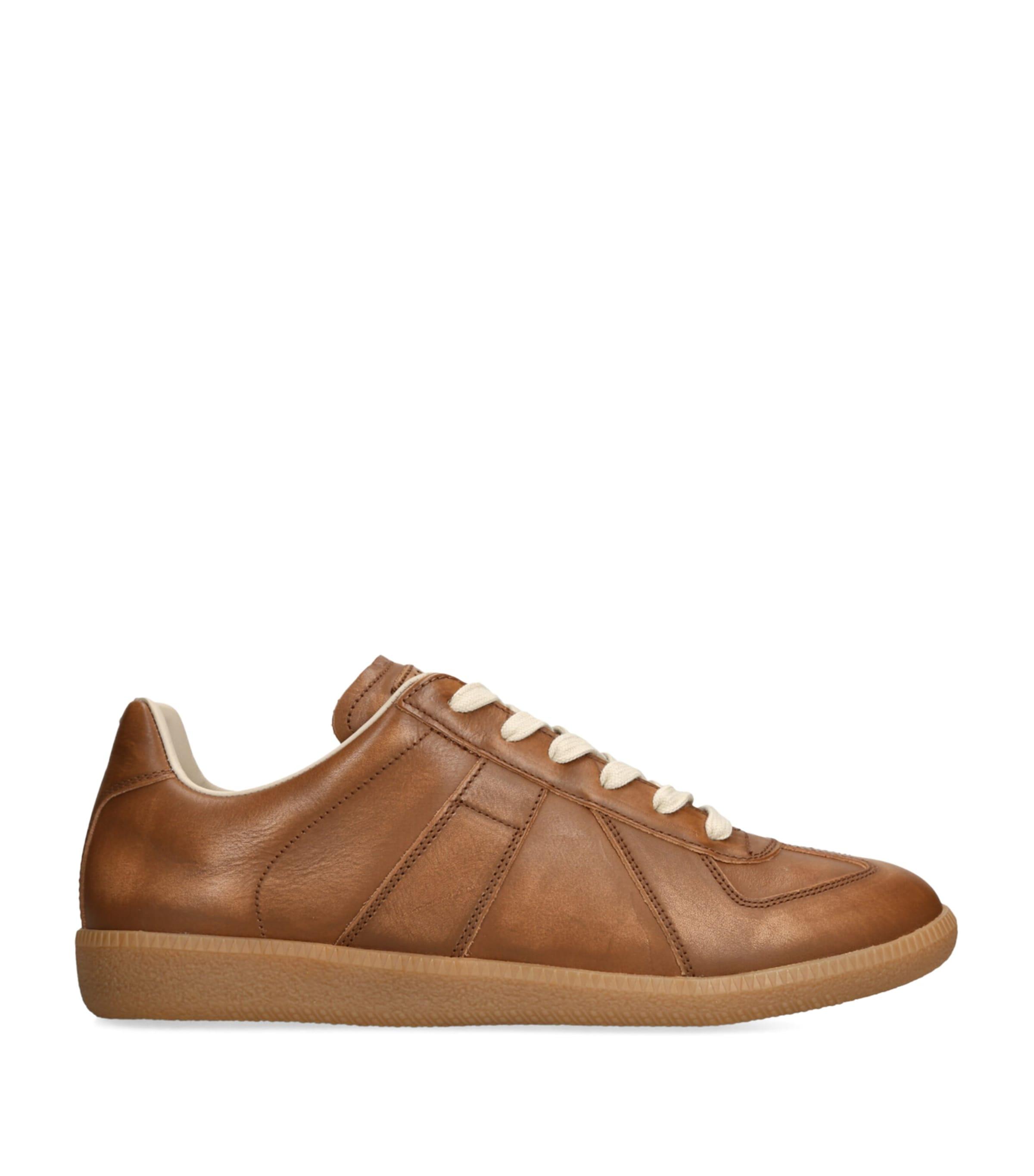 スニーカー MAISON MARGIELA Men Sneakers S57WS0467 P5338 Brown Brown Maison Margiela Sneakers for Men | Lyst