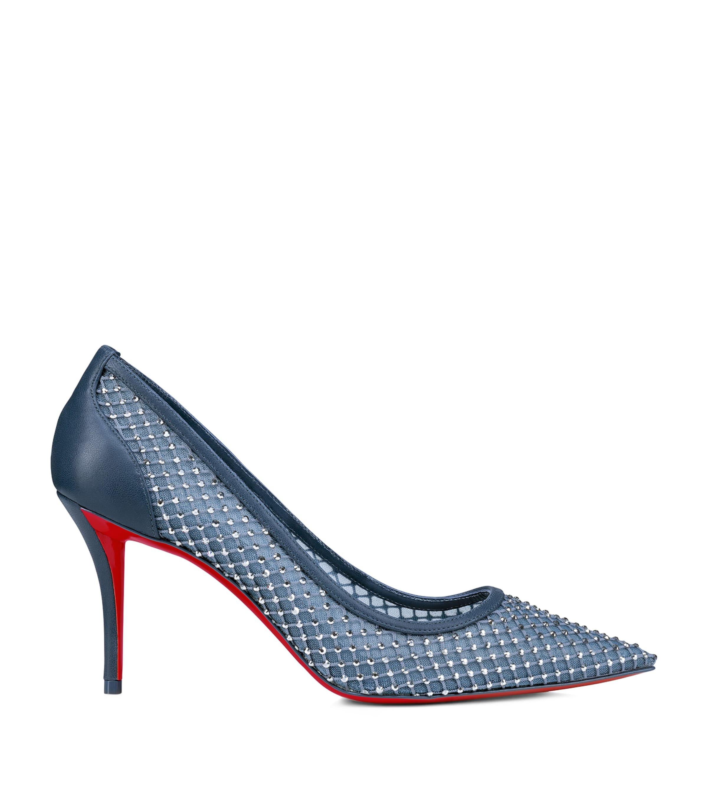 パンプス Christian Louboutin \"Apostropha Mesh Strass\" pumps Christian Louboutin Apostropha Mesh Strass Pump – Bluefly
