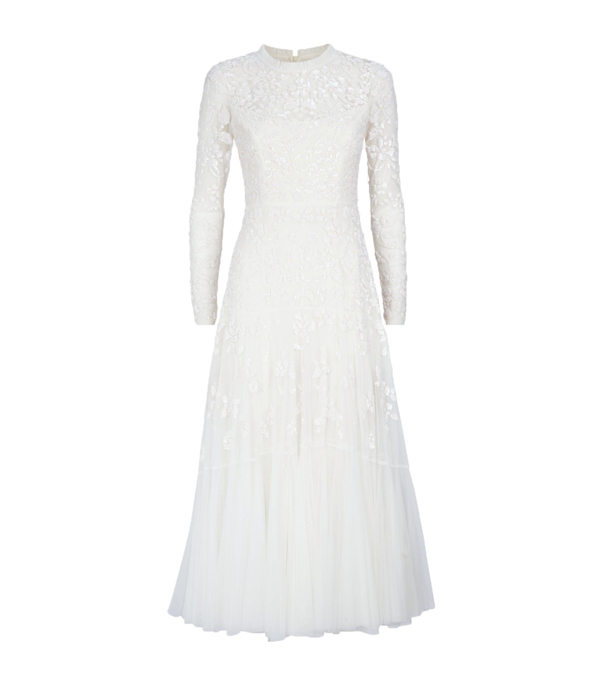 needle and thread ombre insert gown