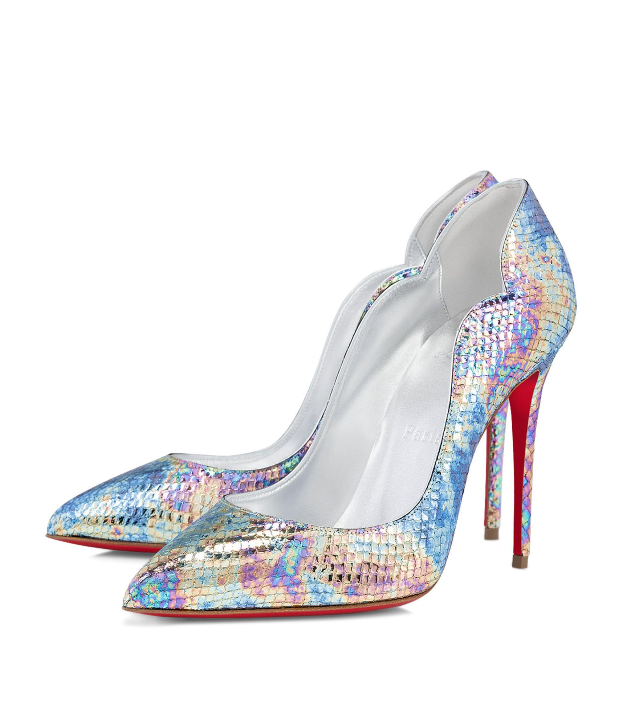 Snakeskin louboutins clearance