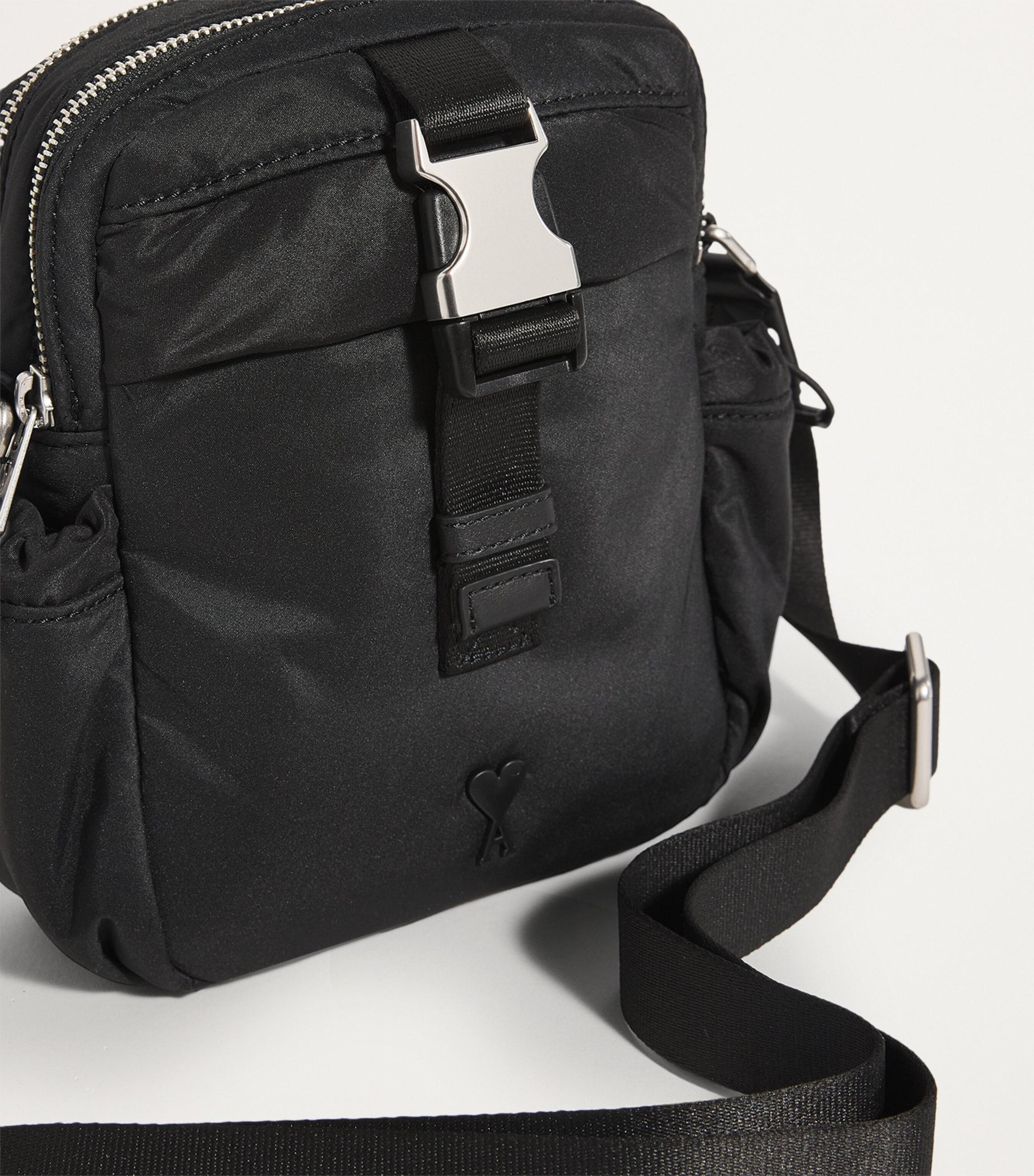Ami Paris Ami De Couer Cross-Body Bag in Black for Men Lyst UK