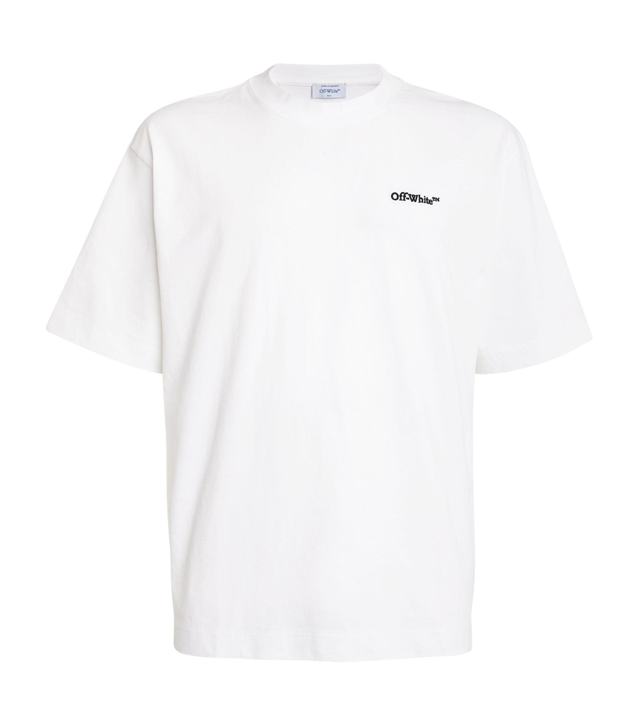 Off-White c/o Virgil Abloh Embroidered Tattoo-arrows T-shirt
