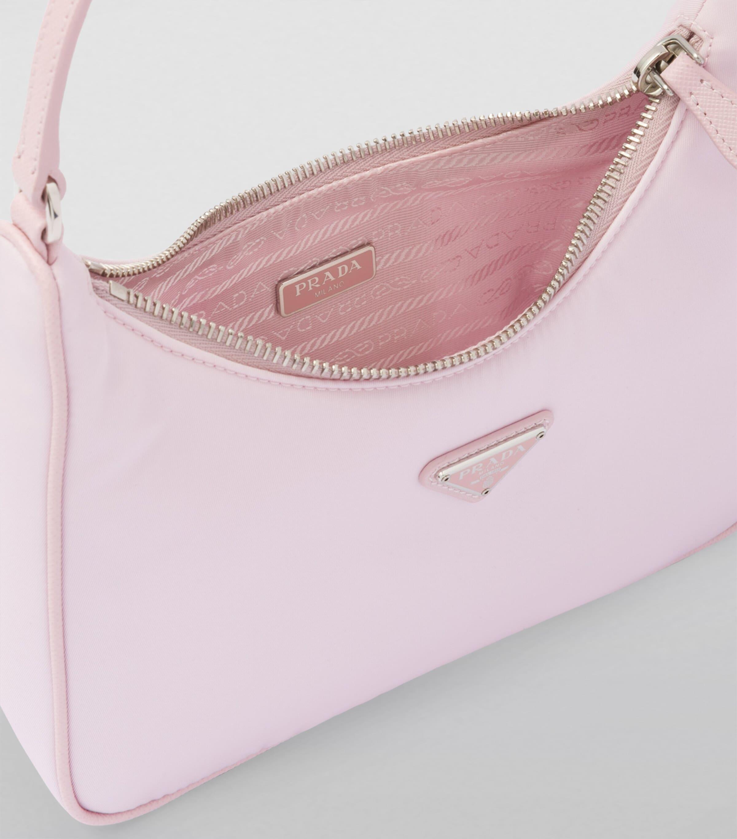 Prada hot pink shoulder bag sale