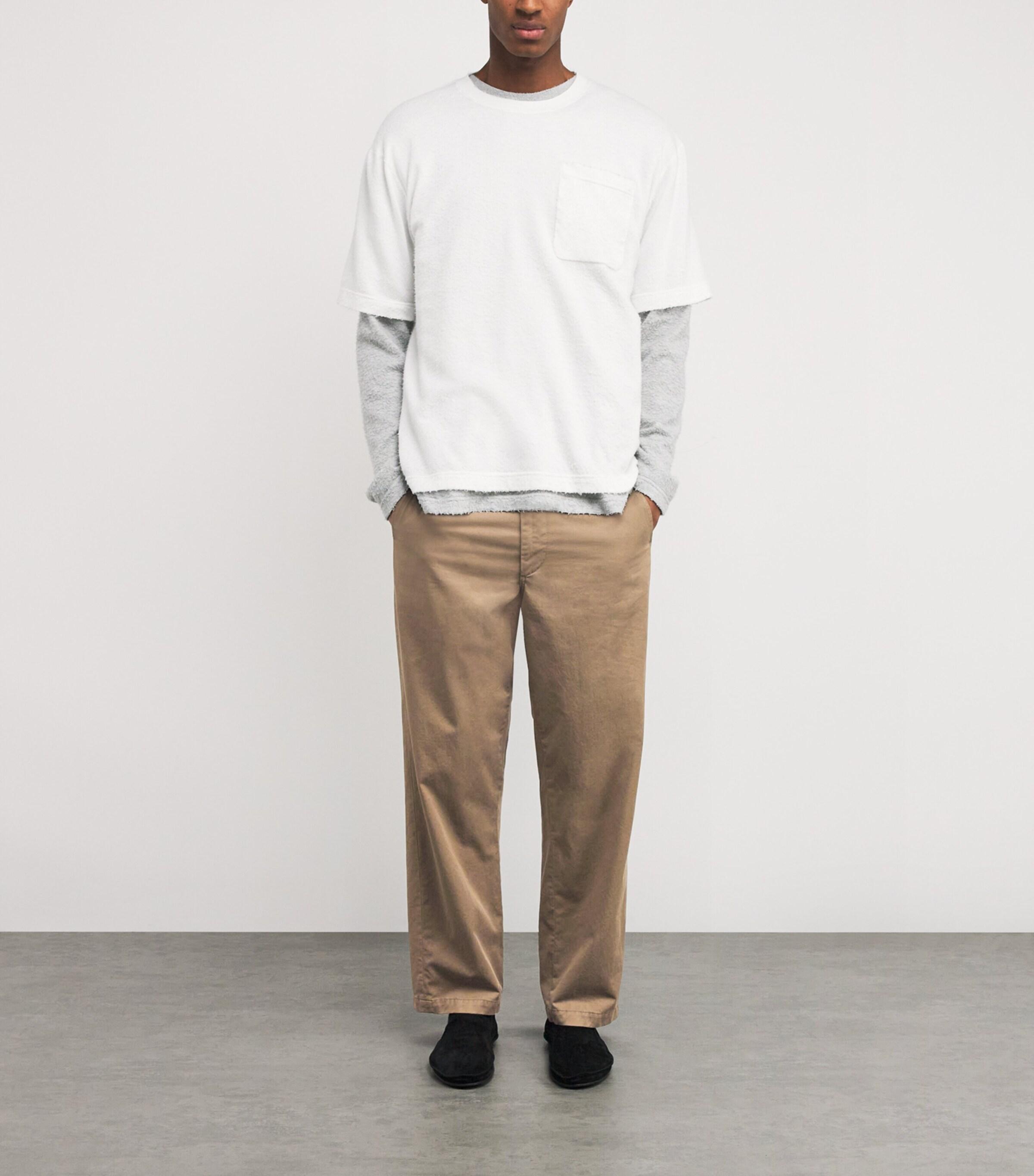 パンツ [The Row] Julip Pants in Silk, Cashmere, and Cotton Julip Pants Brown in Silk, Cashmere, and Cotton – The Row