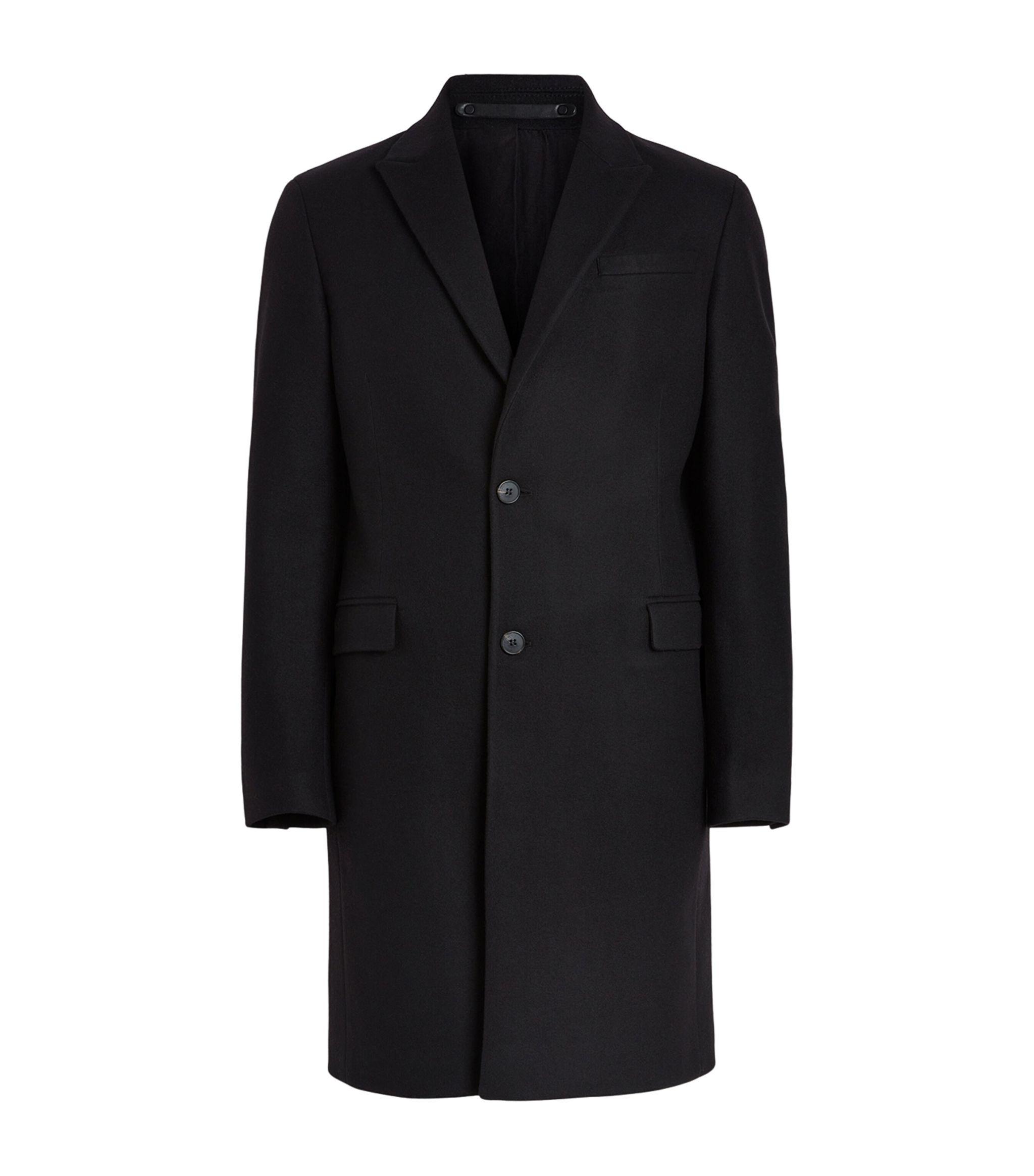 All saints mens pea coat store