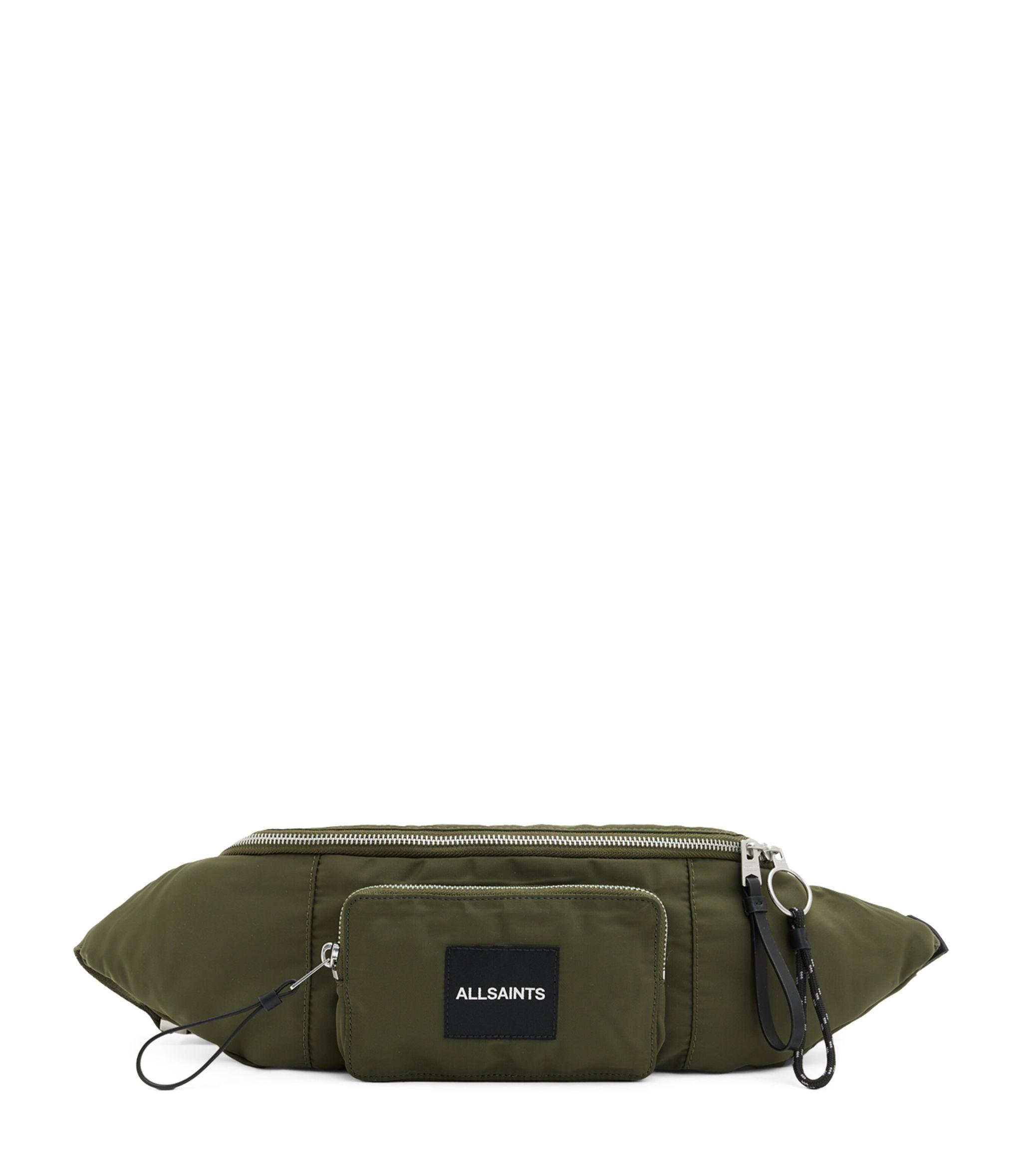 AllSaints Spitalfields Belt Bag in Green for Men Lyst