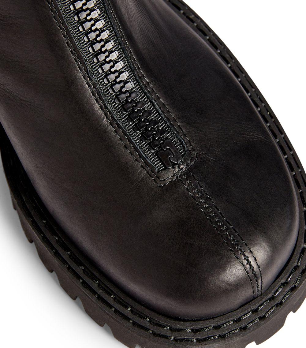 emporio-armani-black-Leather-