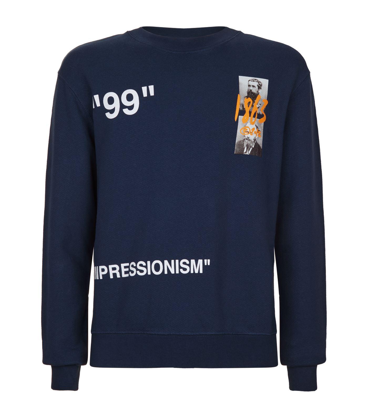 Off White Impressionism Jumper Outlet - www.cimeddigital.com 1686946684