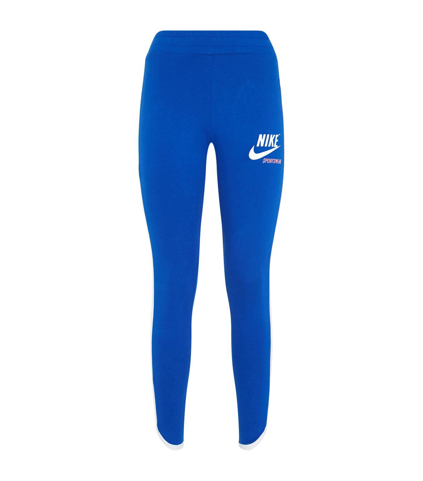 nike archive leggings blue