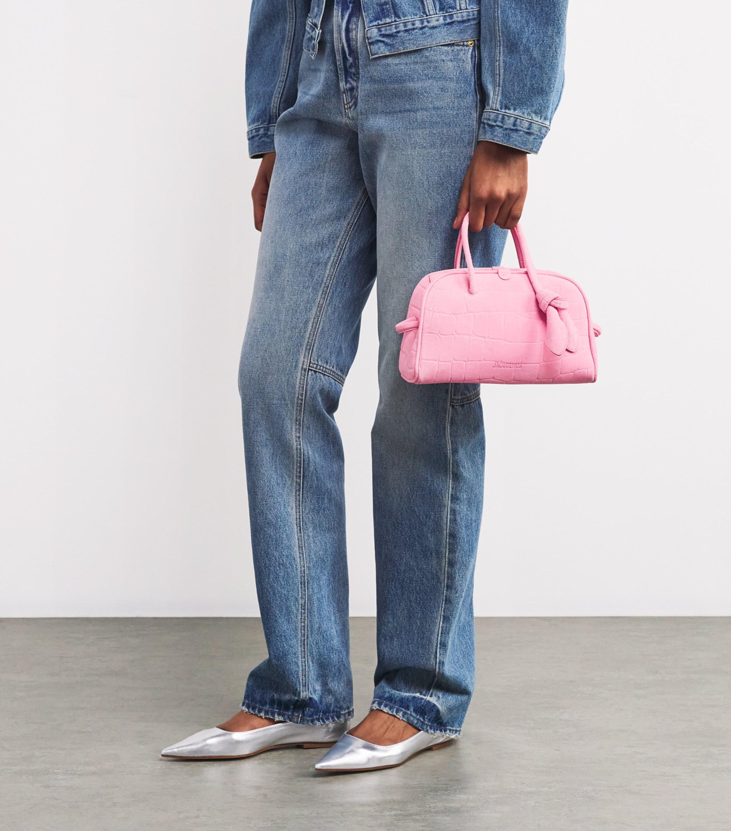 Jacquemus Leather Le Turismo Petit Shoulder Bag in Pink | Lyst