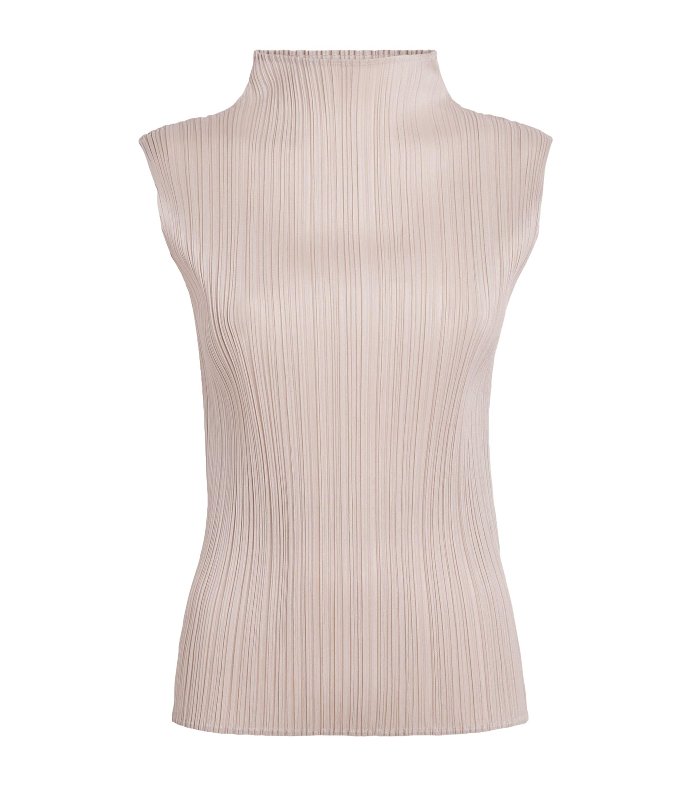 Pleats Please Issey Miyake Sleeveless and tank tops for Women