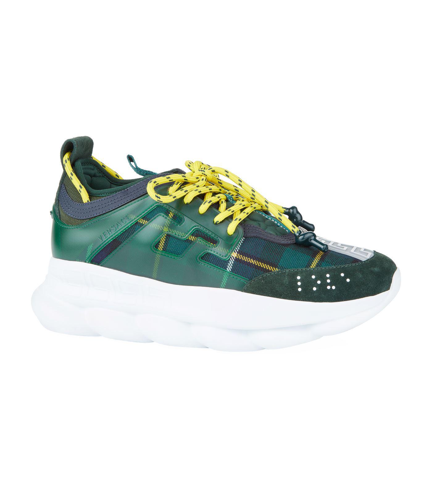 versace chain reaction neon green