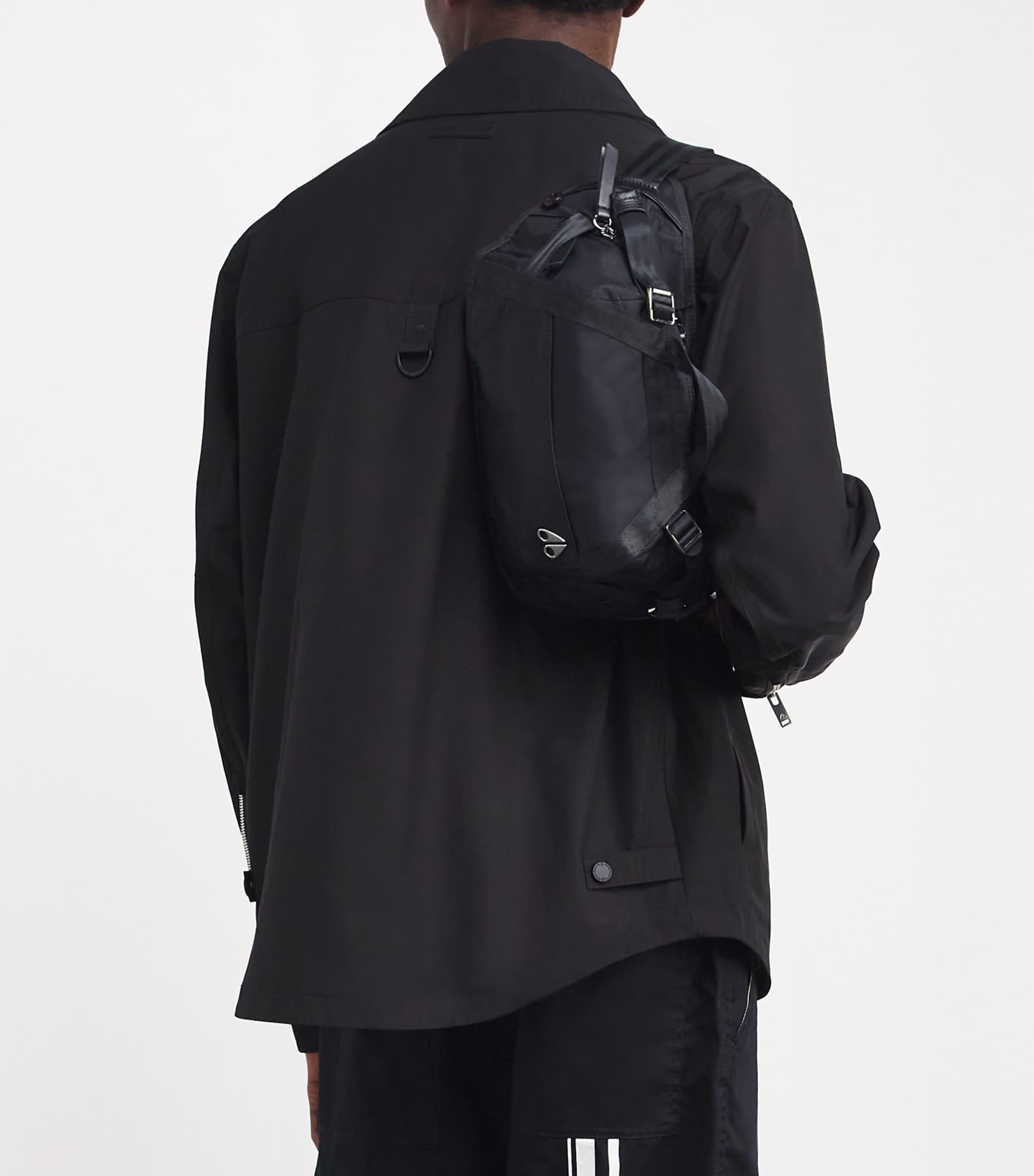 MOOSE KNUKLES クロスボディーバッグ Moose Knuckles Logo Icon Cross-Body Bag in Blue for Men | Lyst