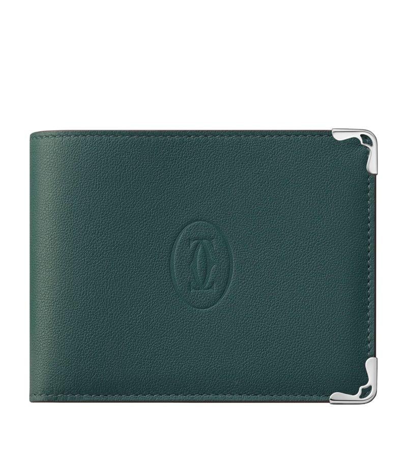 Cartier Calfskin Must De Wallet in Green for Men Lyst UK