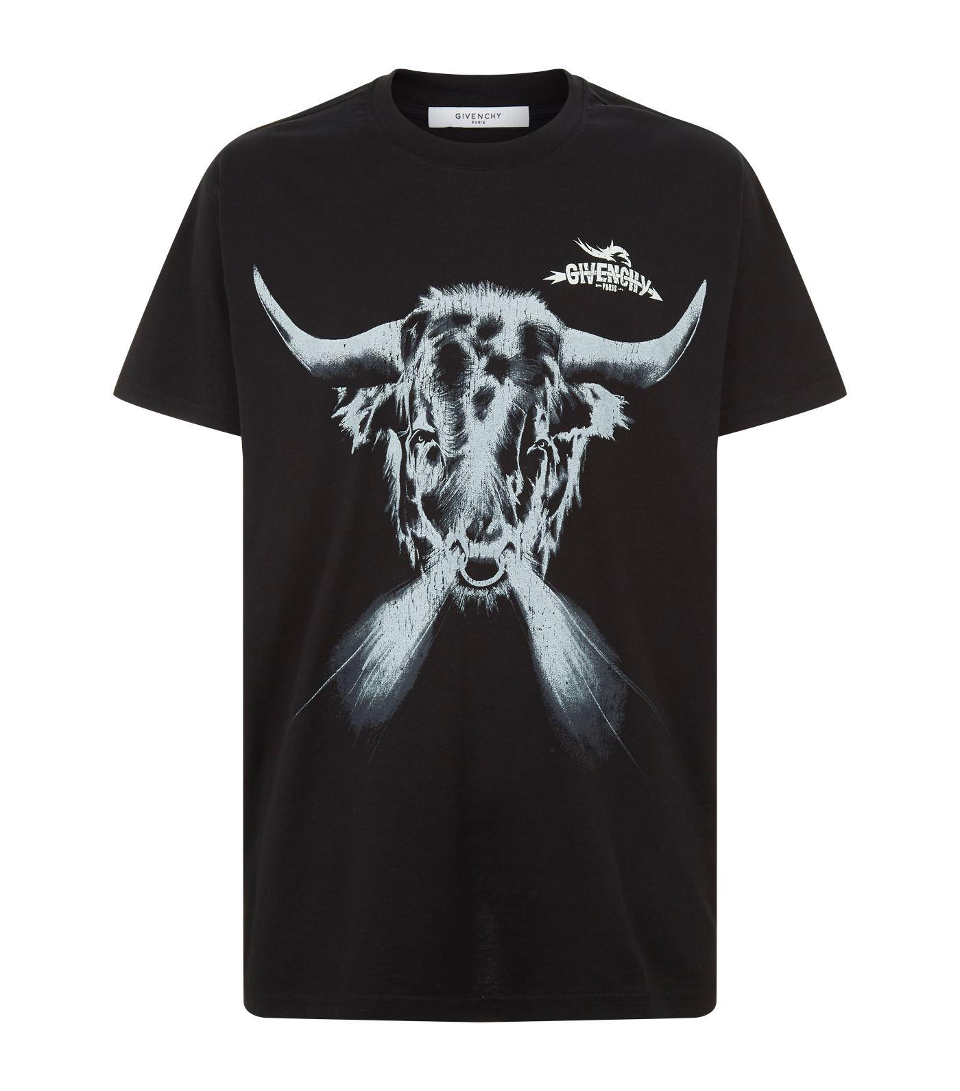 Givenchy Cotton Taurus Zodiac T-shirt 