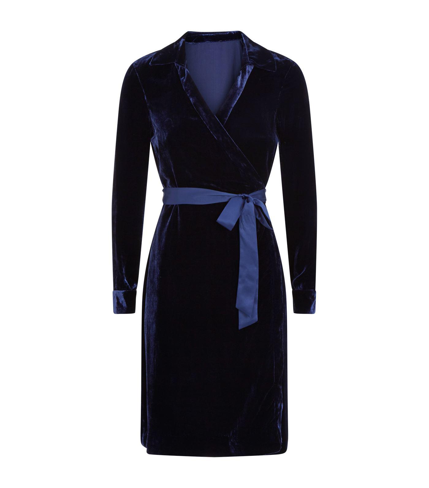 dvf velvet dress