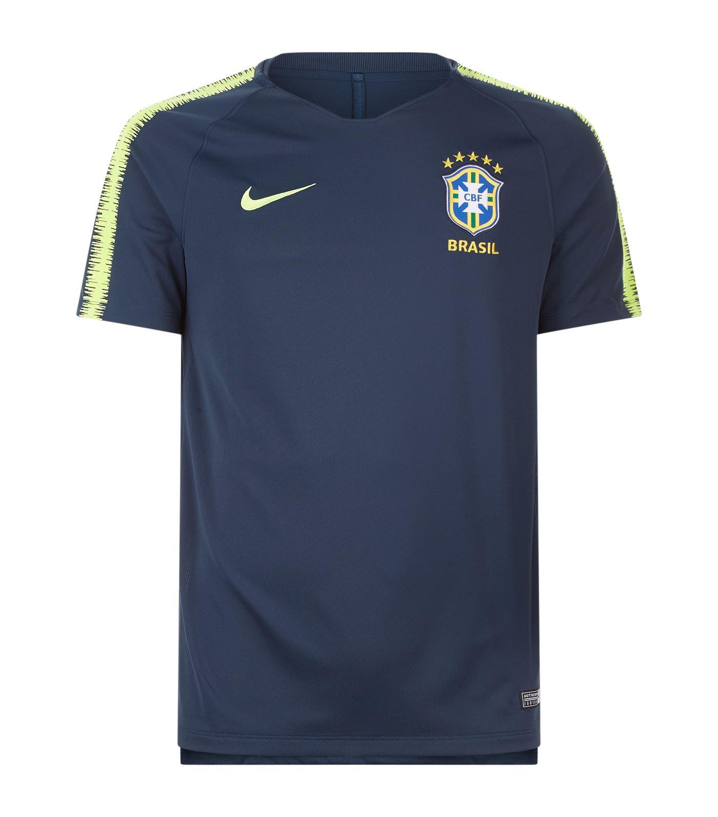 warmte Herkenning Namens Nike Brazil Fc Cbf Breathe Squad Football Top in Blue for Men | Lyst