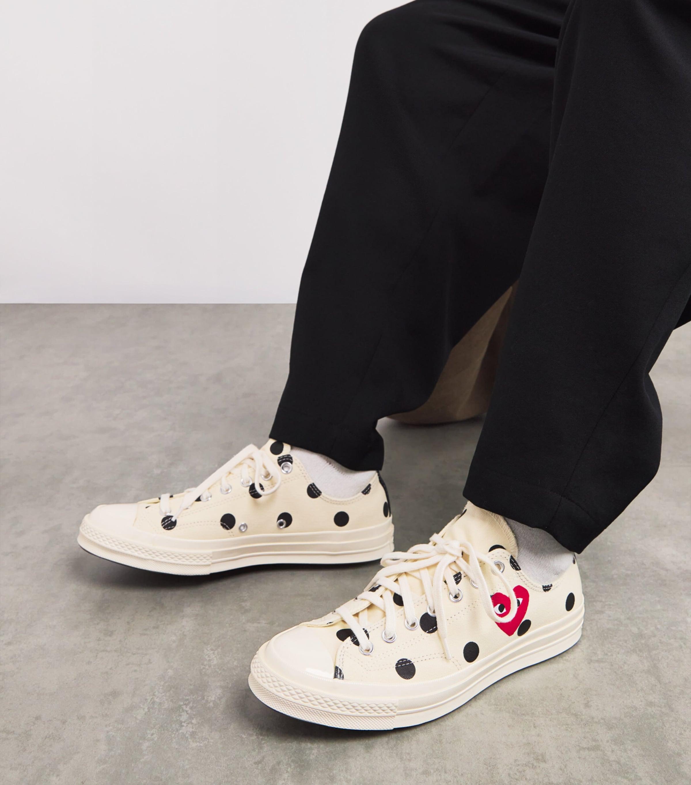 Sneakers White Polka Dot Comme Des Garcons COMME DES GARÇONS PLAY