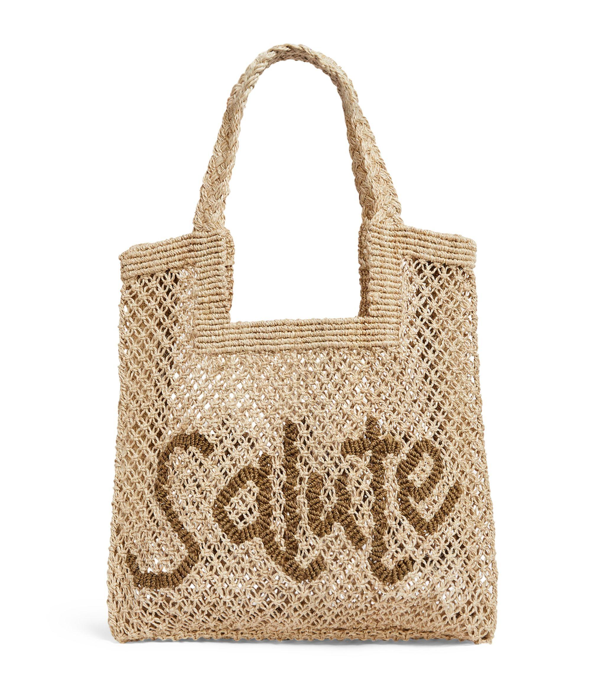 The Jacksons Small Salute Tote Bag in Natural