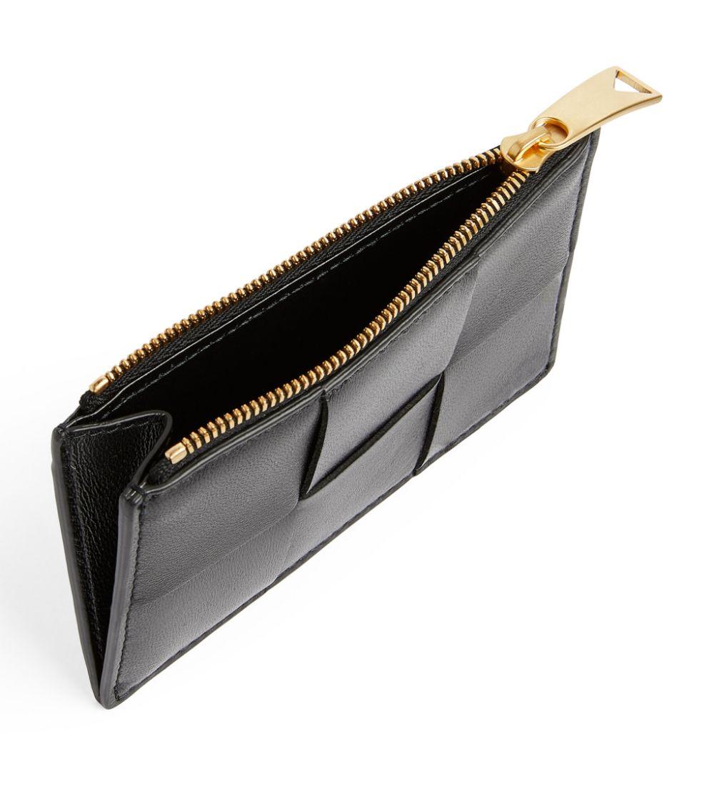 bottega veneta card case on strap