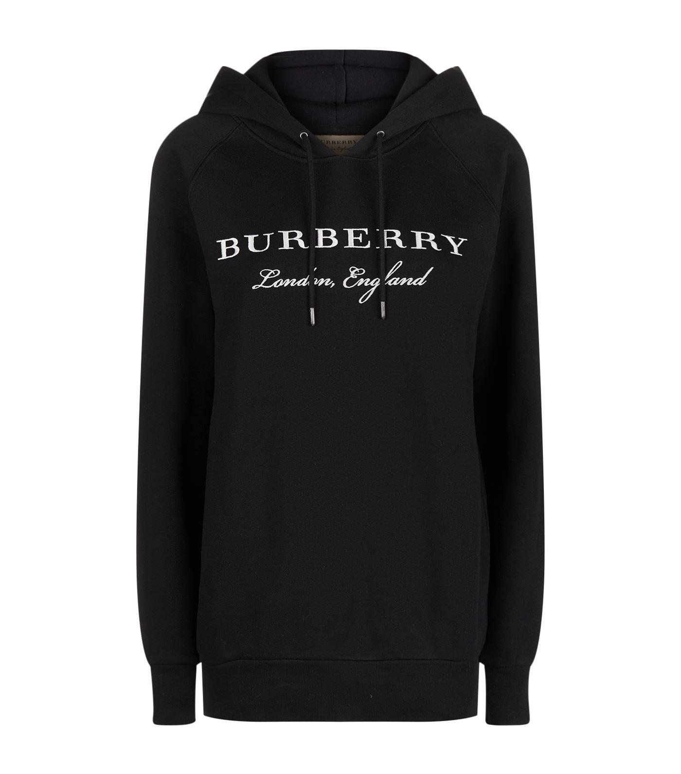 burberry embroidered logo sweatshirt