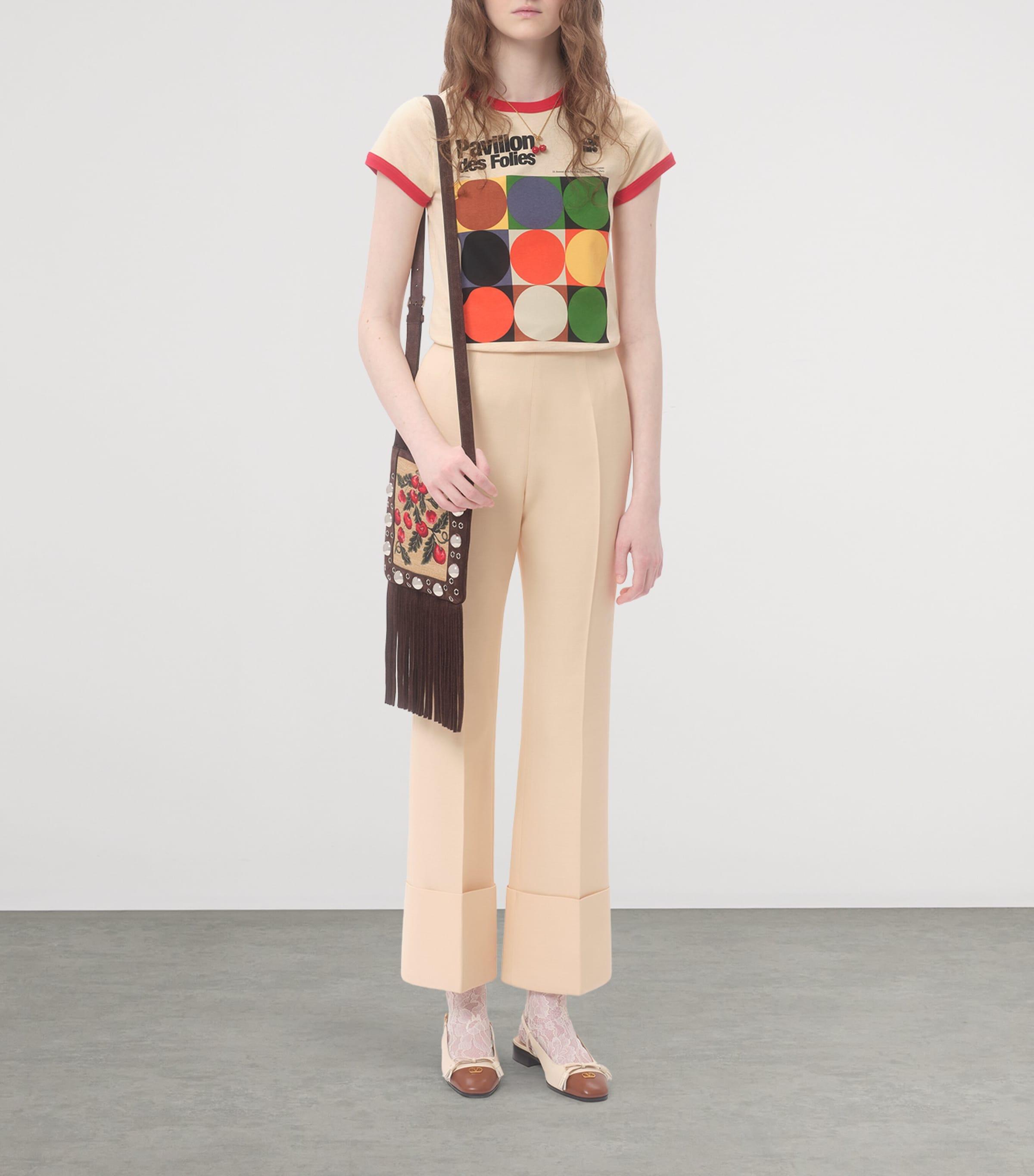 Valentino Pavillon Des Folies T-Shirt in Pink | Lyst