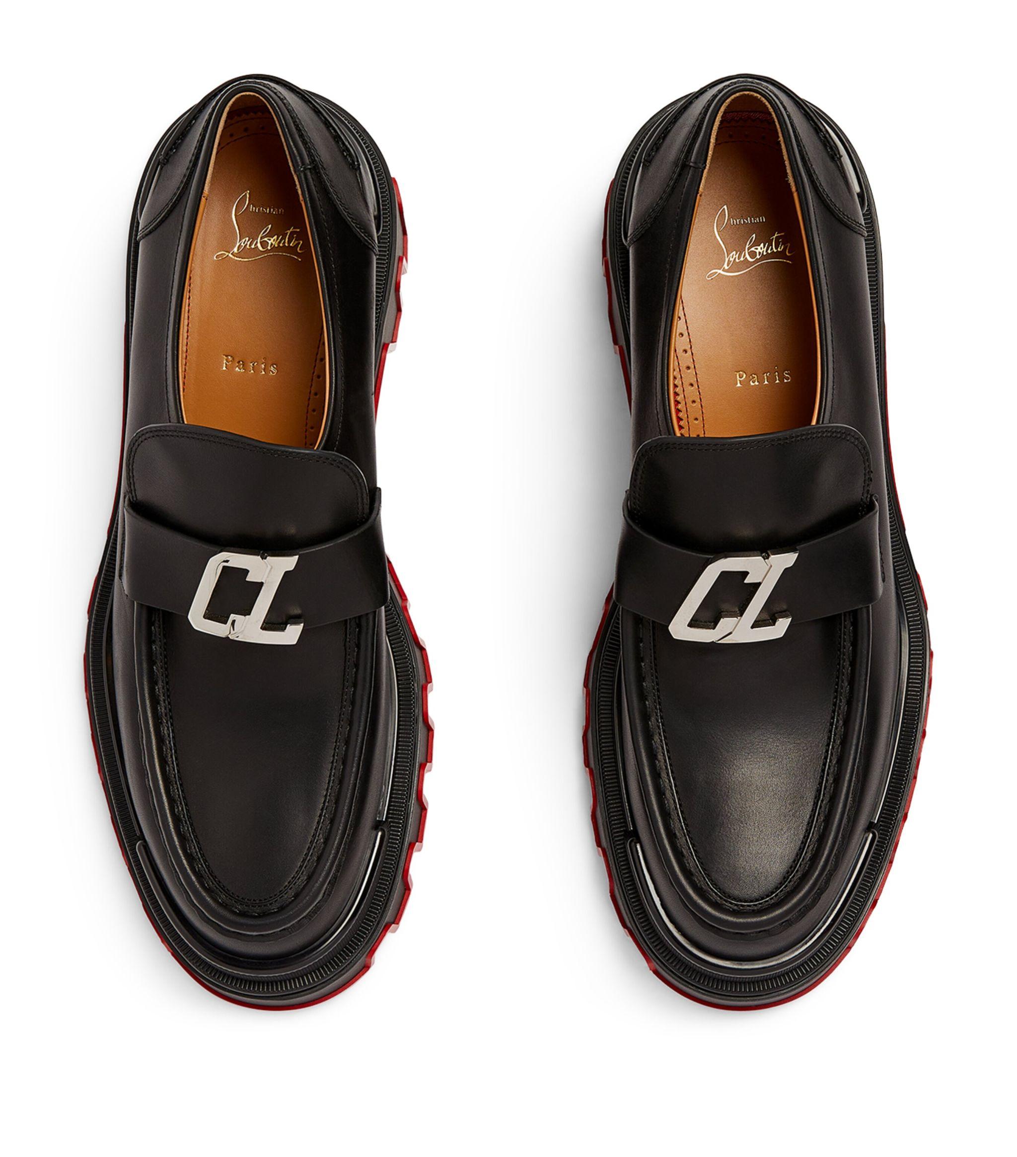 Christian Louboutin Cl Moc Dune Loafers in Black for Men | Lyst display picture 3