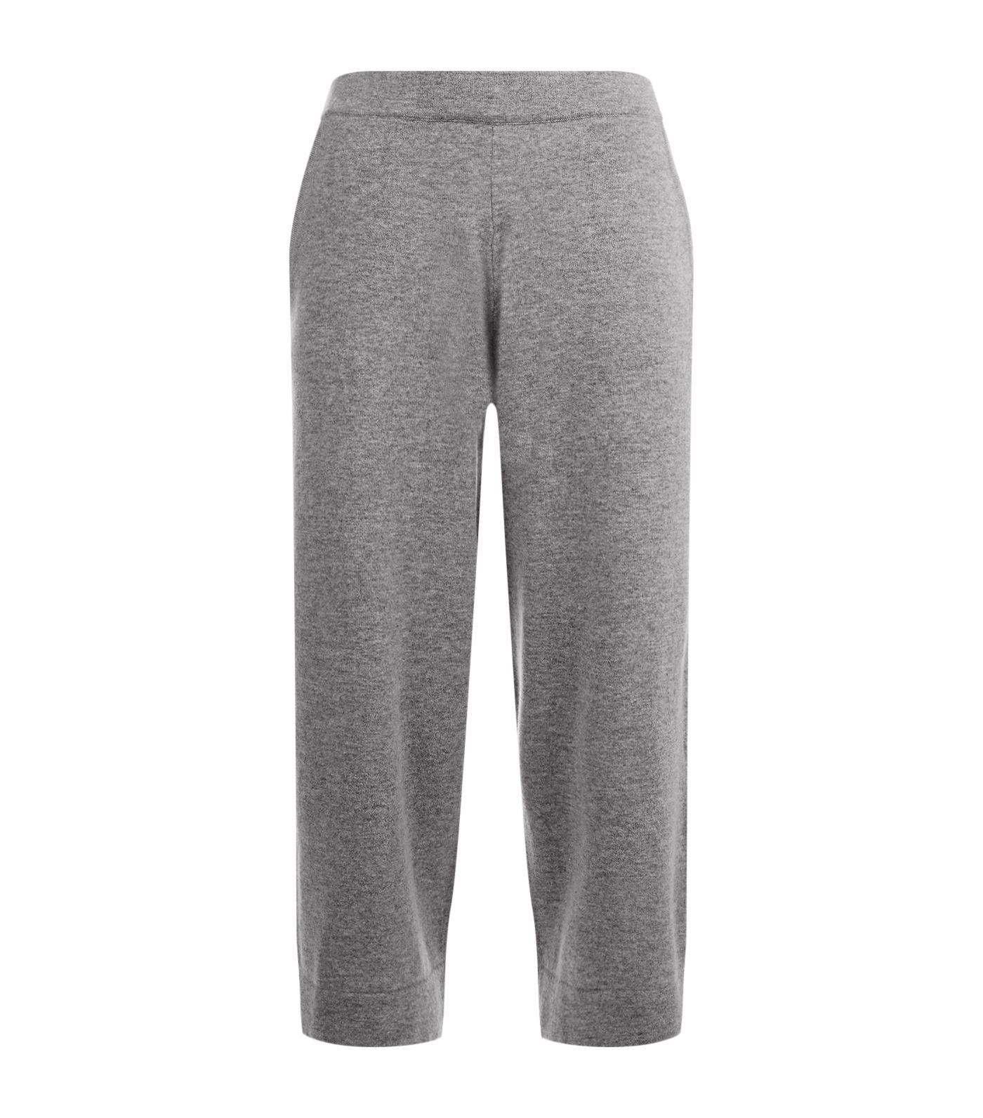 Allude Cashmere And Wool Culottes in Grey (Gray) - Lyst