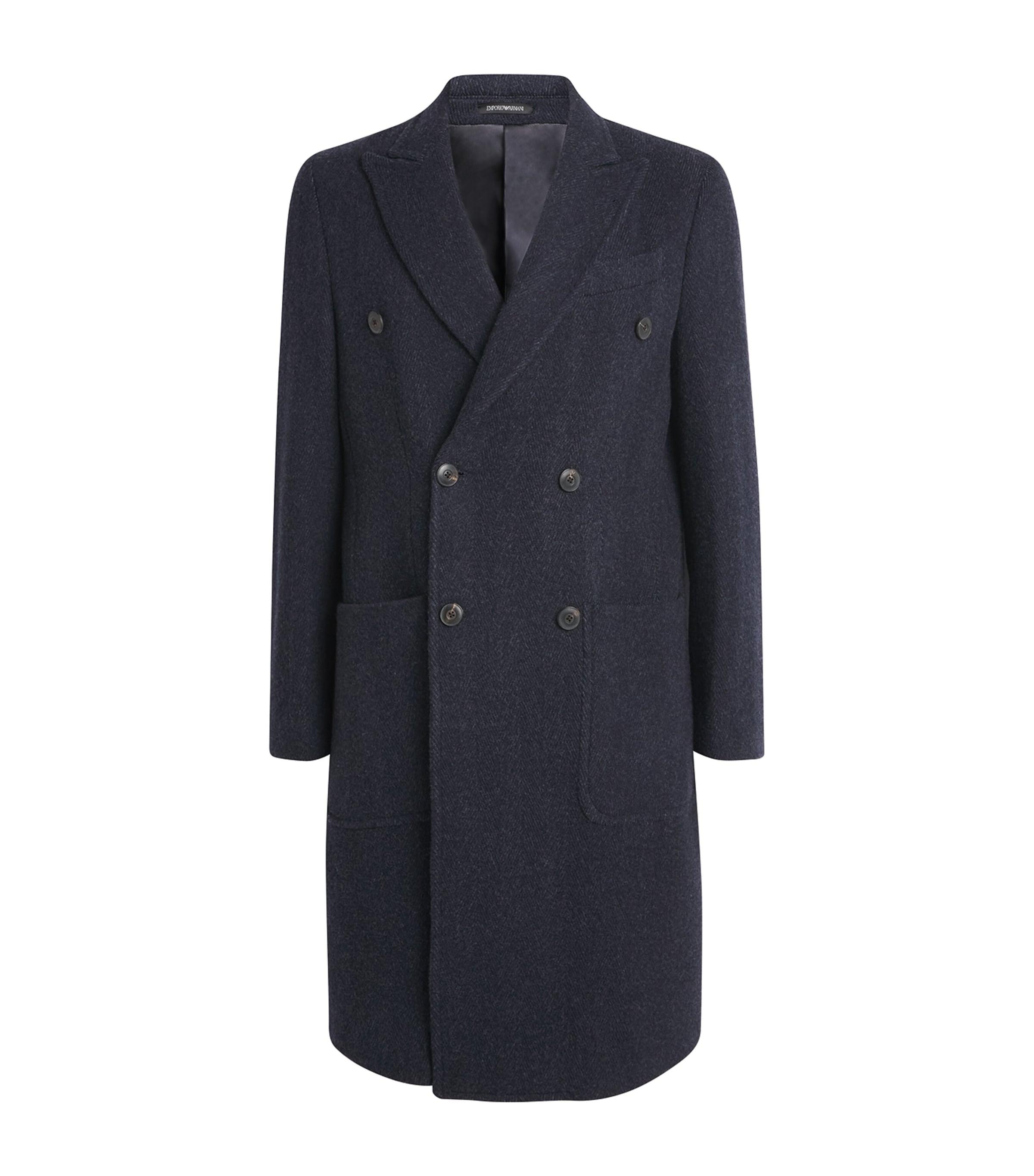Emporio Armani Long coats and winter coats for Men | Online Sale