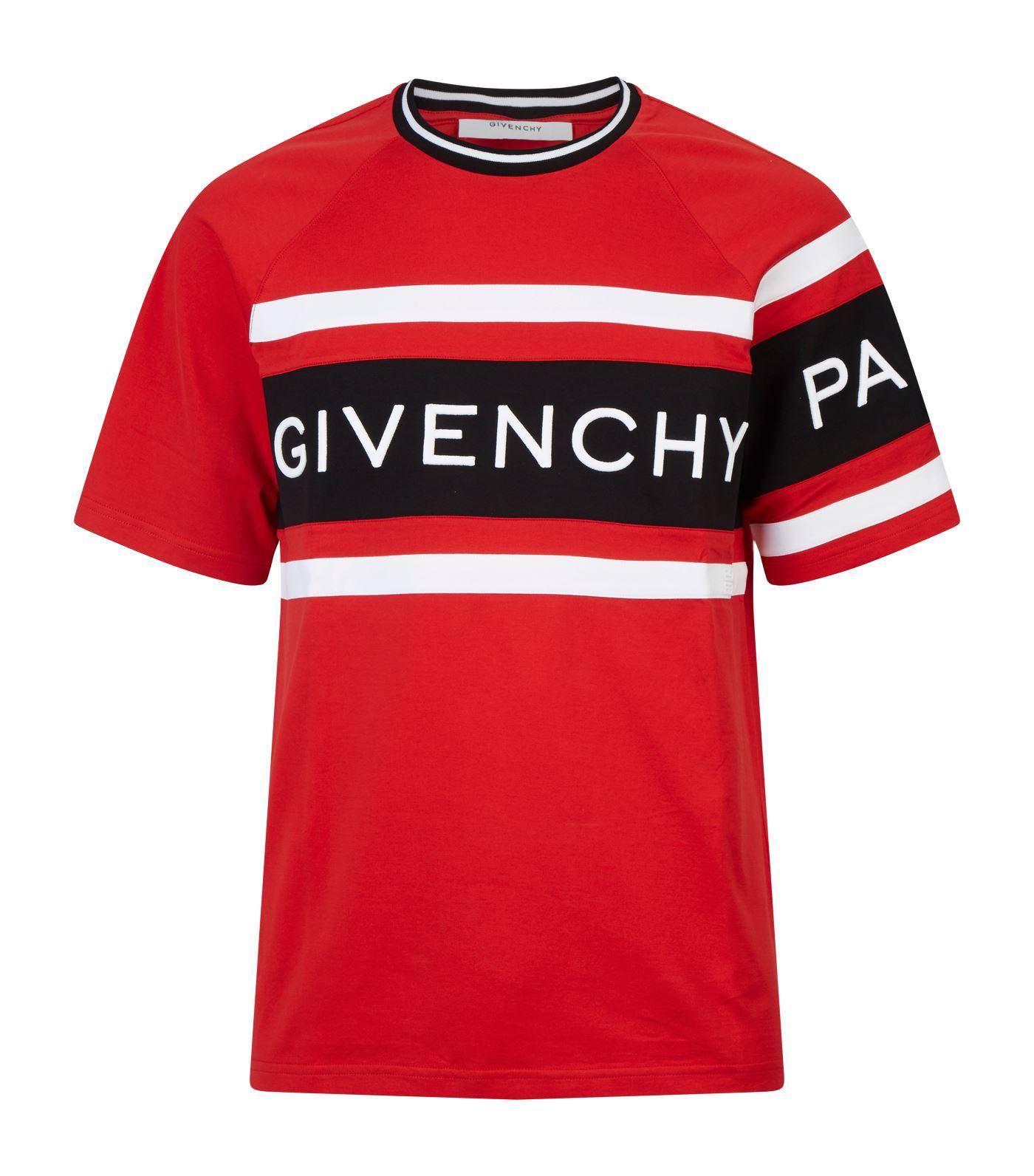 Hollow ligning Grund Givenchy 4g Logo Oversized T-shirt in Red for Men | Lyst