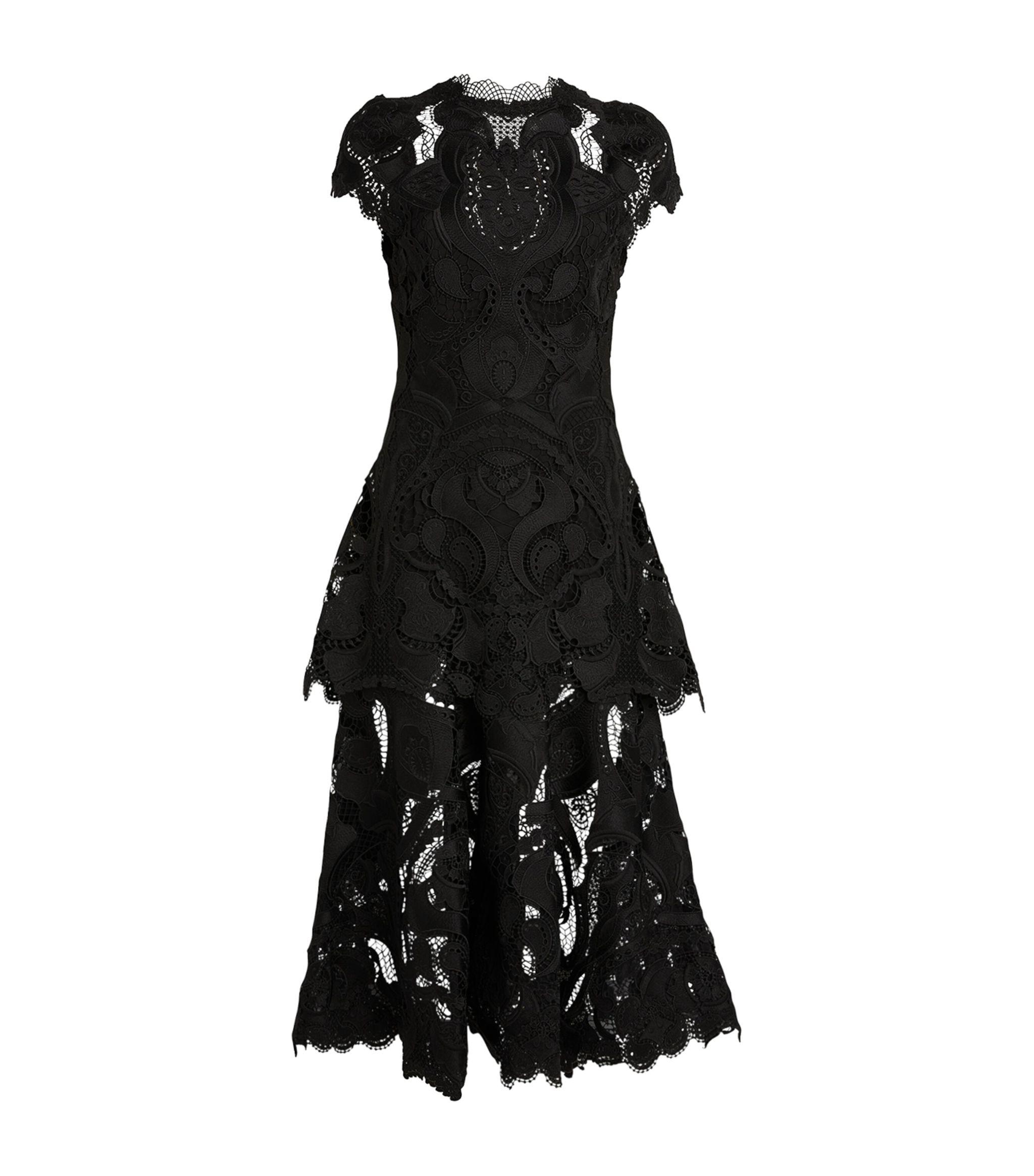 Jonathan simkhai guipure lace midi cheap dress