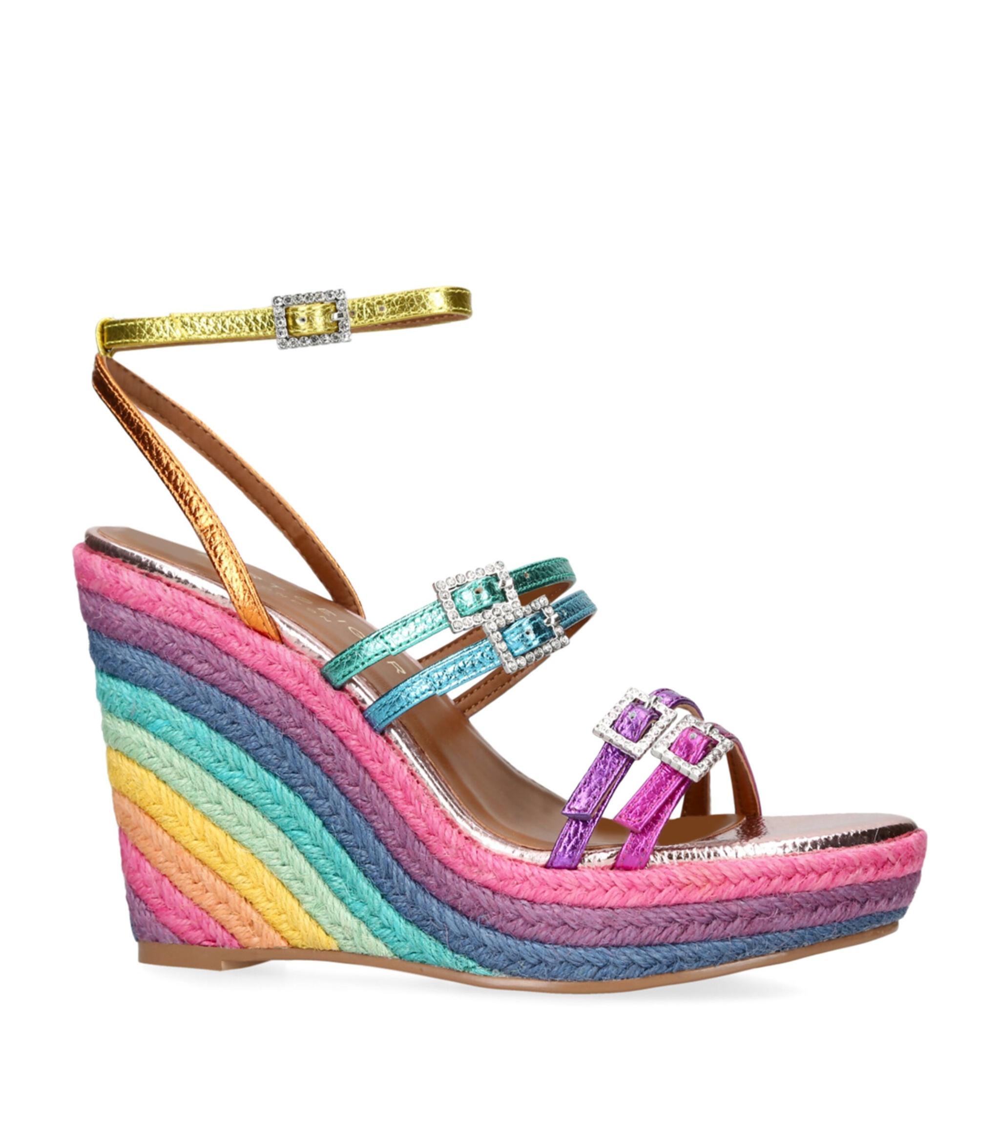 kurt geiger leather sandals