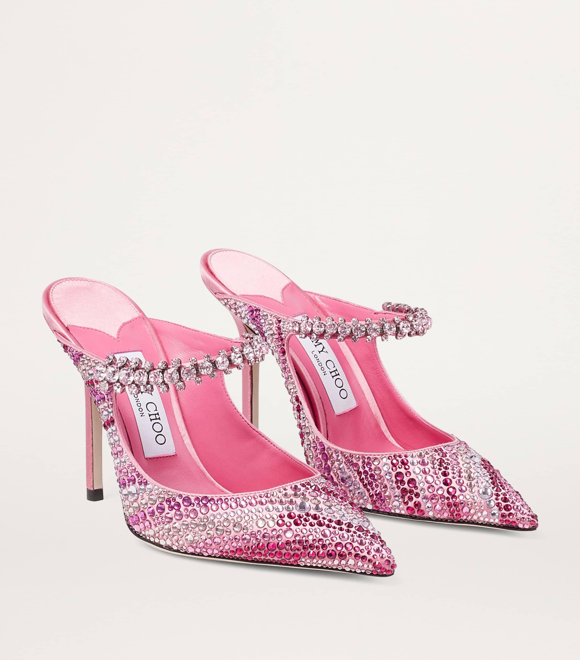 シューズ・サンダルその他 JIMMY CHOO Woman High heel shoes Pink ELISA45PTZ PINK Elisa 45 | Ballet Pink Nappa and Patent Leather Pumps | New
