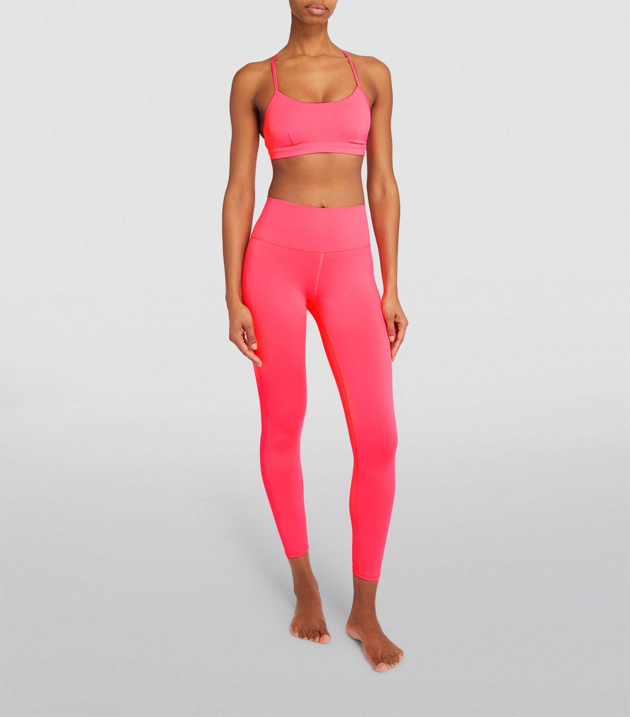 Alo Yoga Airlift Intrigue Sports Bra in Pink