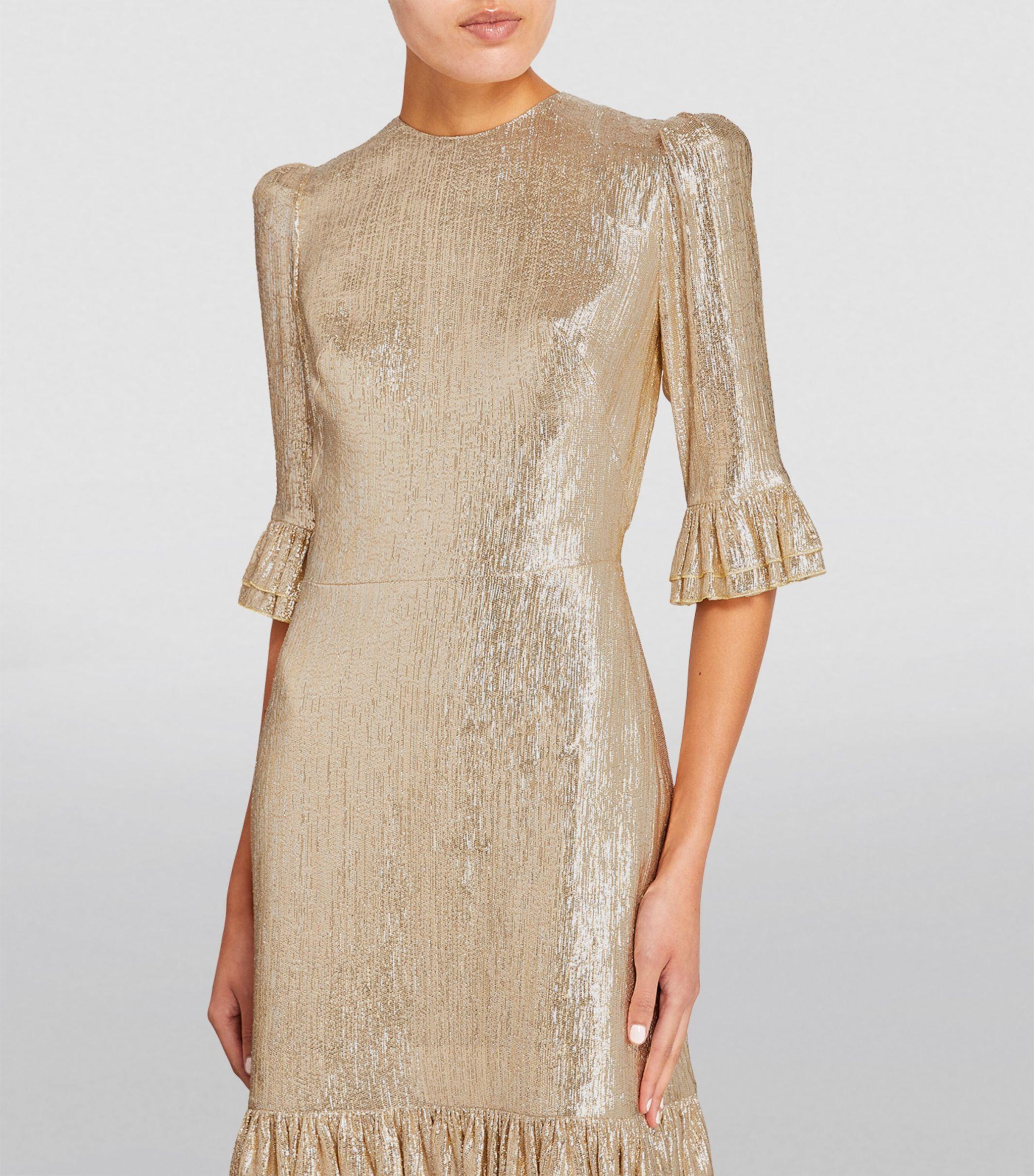 The Vampire's Wife Iridescent Falconetti Mini Dress in Natural | Lyst UK The Vampire's Wife Iridescent Falconetti Mini Dress in Natural | Lyst UK