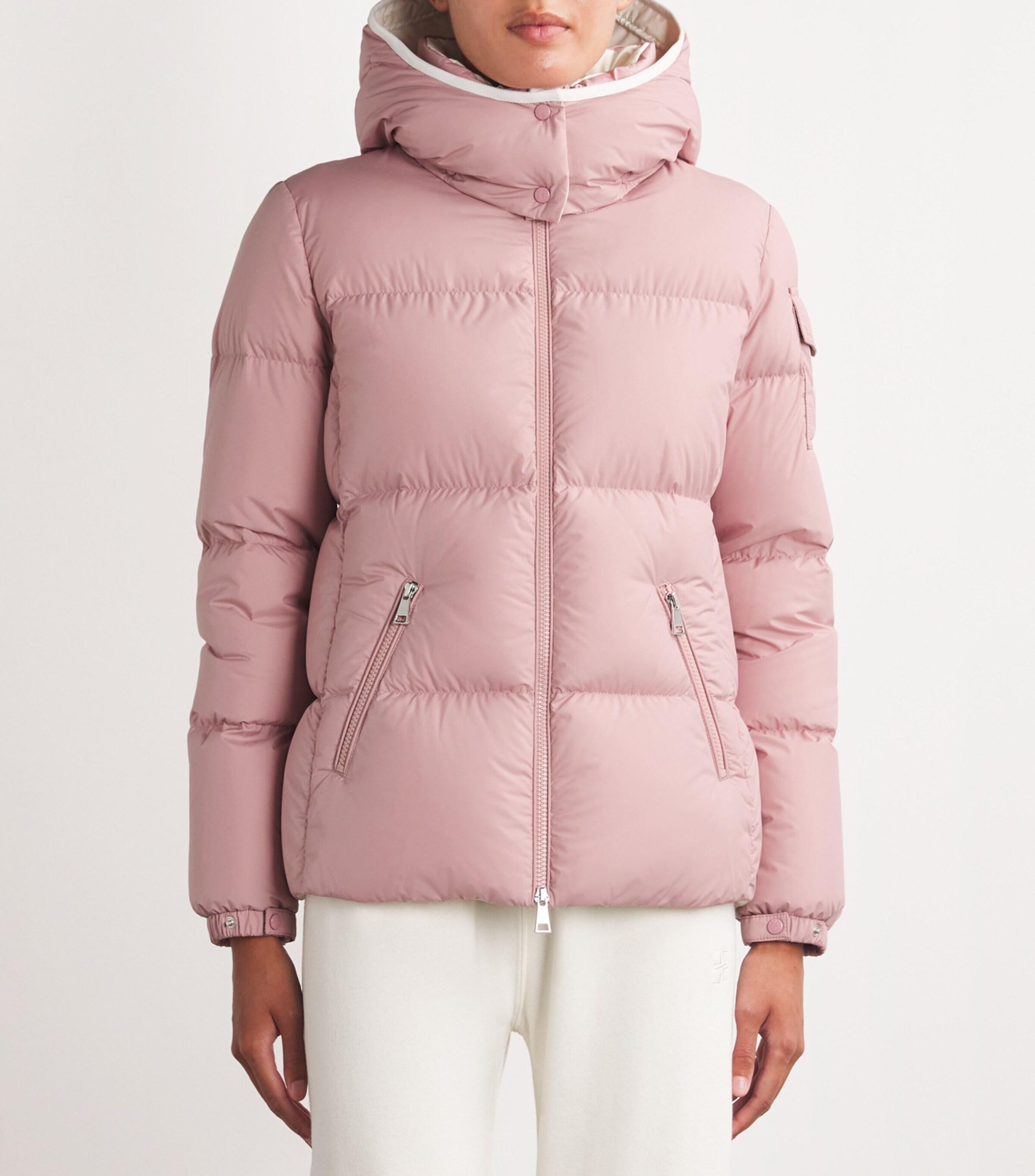 Moncler Down-Filled Fourmine Puffer Jacket in Pink | Lyst