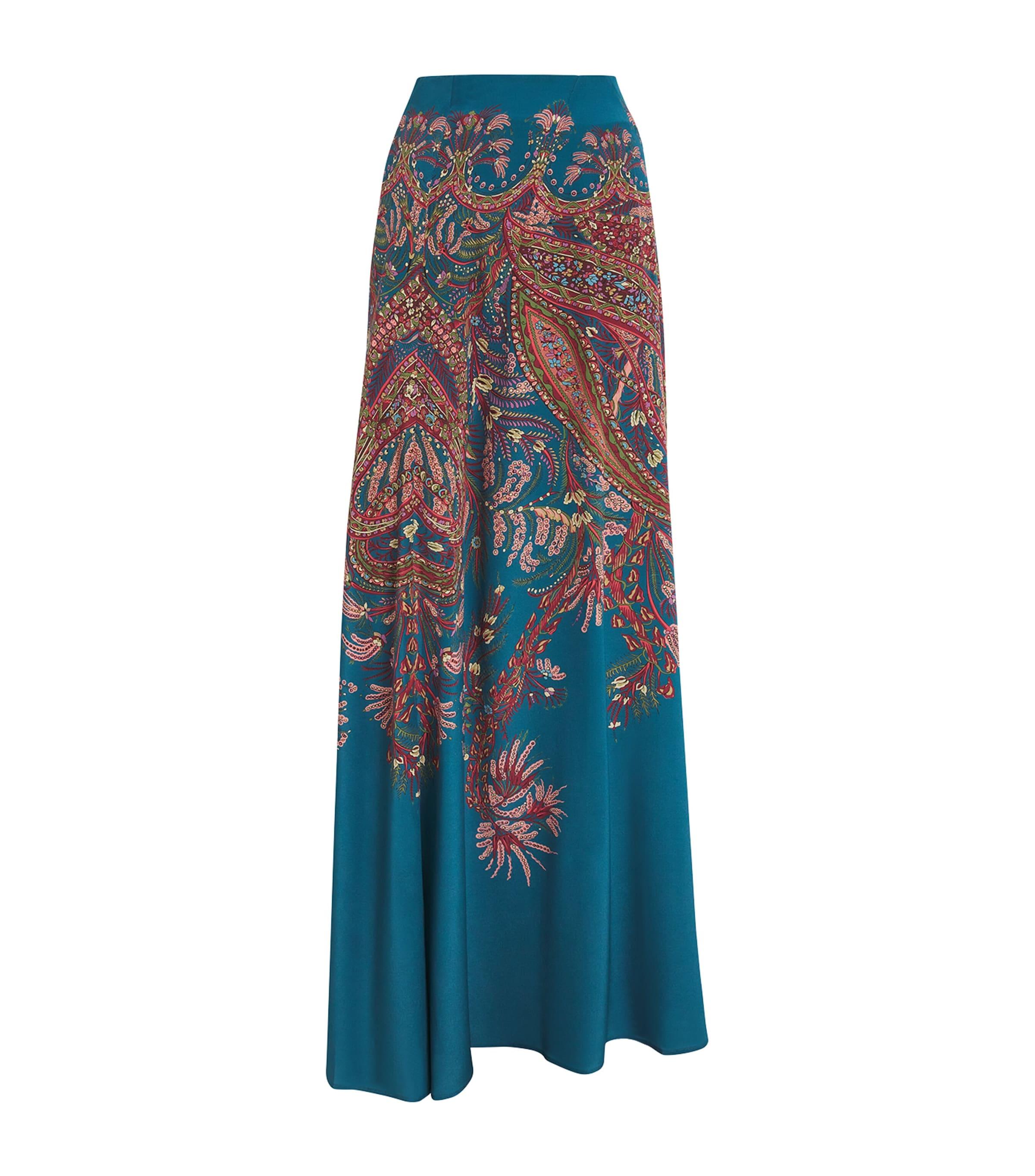 ワンピース ETRO Women Long Skirts WRHA019999JJD03S9880 Blue Etro Maxi skirts for Women | Online Sale up to 79% off | Lyst