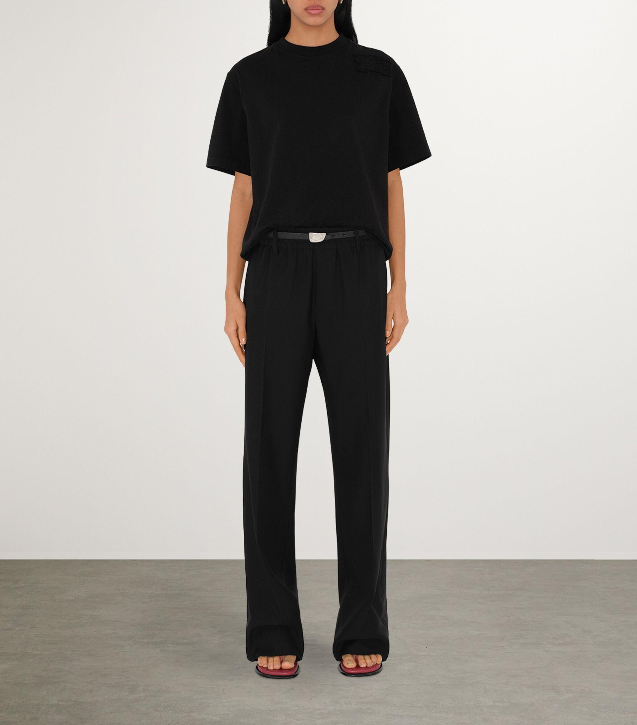 Burberry wool tailored trousers - Black