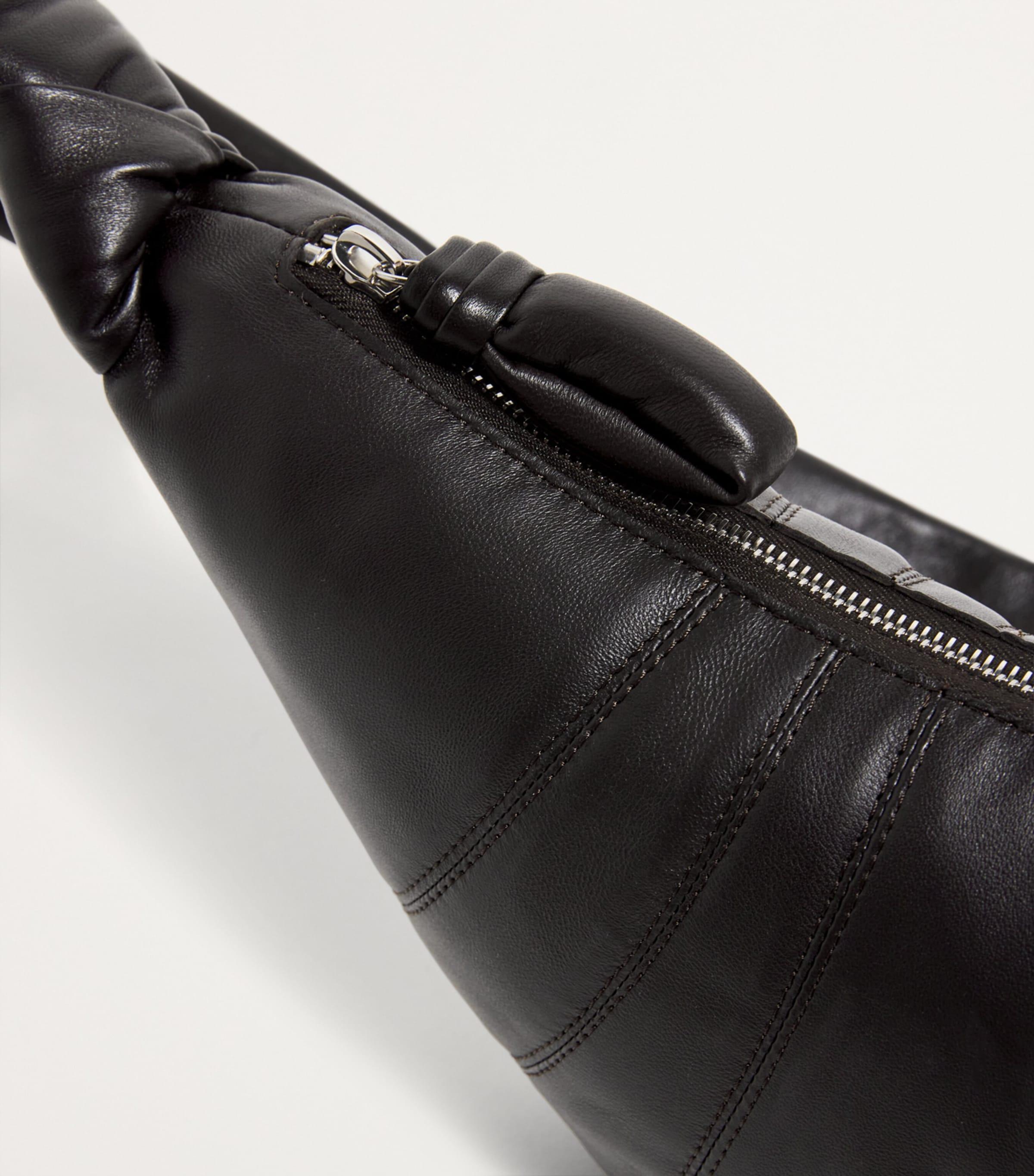 Lemaire Small Nappa Leather Croissant Bag in Black for Men | Lyst