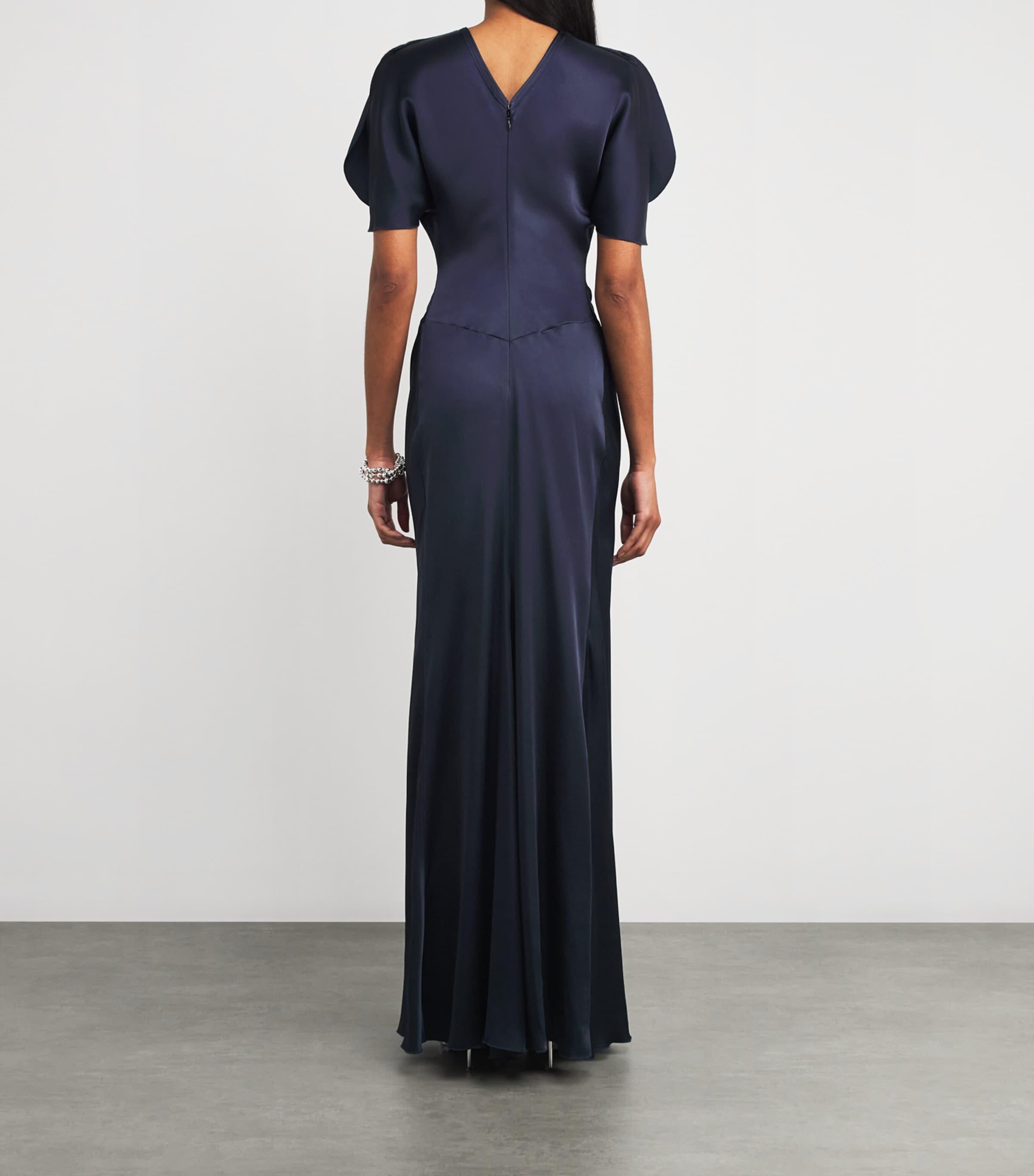 victoria beckham gathered waist floor length dress PRETTYGARDEN Summer Sleeveless Maxi Dresses for Women Elegant Classy A